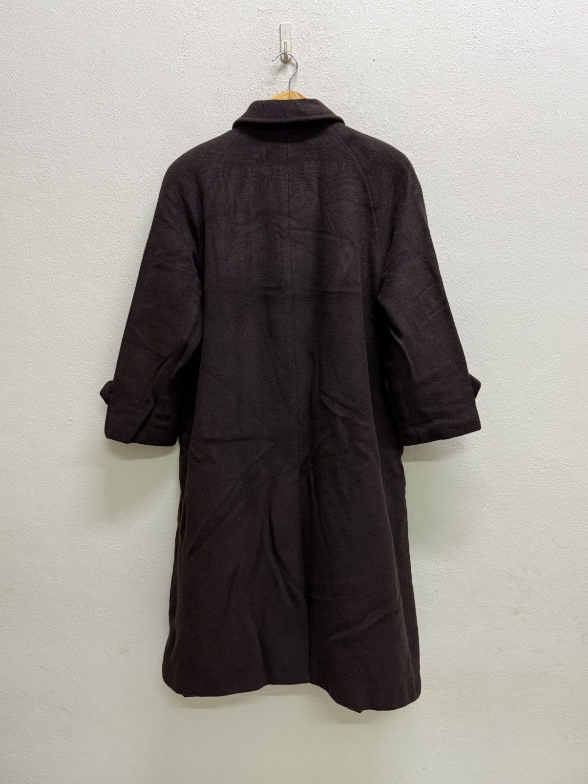 Aquascutum Aquascutum Made In England Wool Long Coat Jacket Brown Size US M / EU 48-50 / 2 - 20 Thumbnail