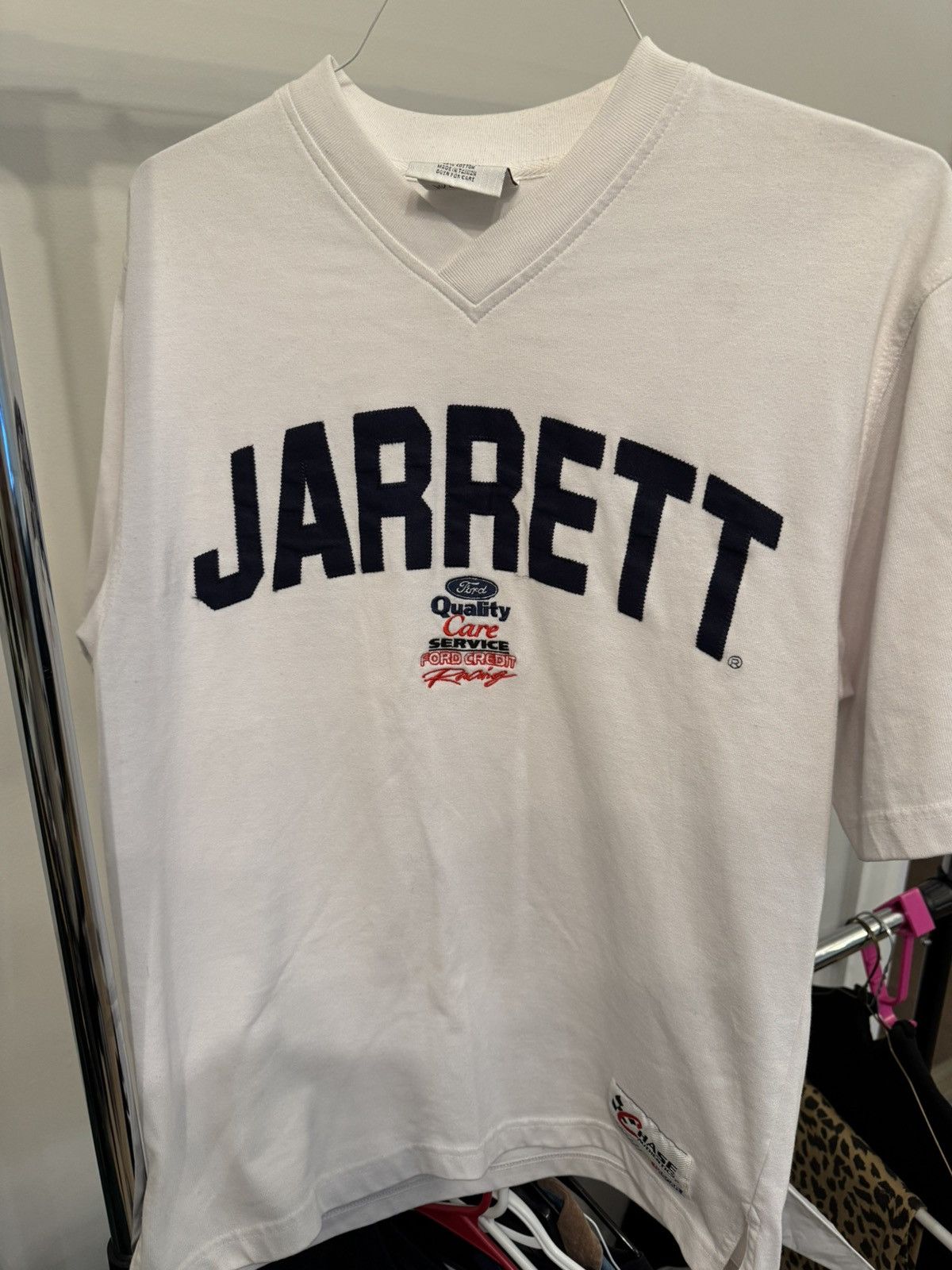 NASCAR Vintage Nascar Jersey Mens M White Dale Jarrett #88 Racing Size US M / EU 48-50 / 2 - 1 Thumbnail