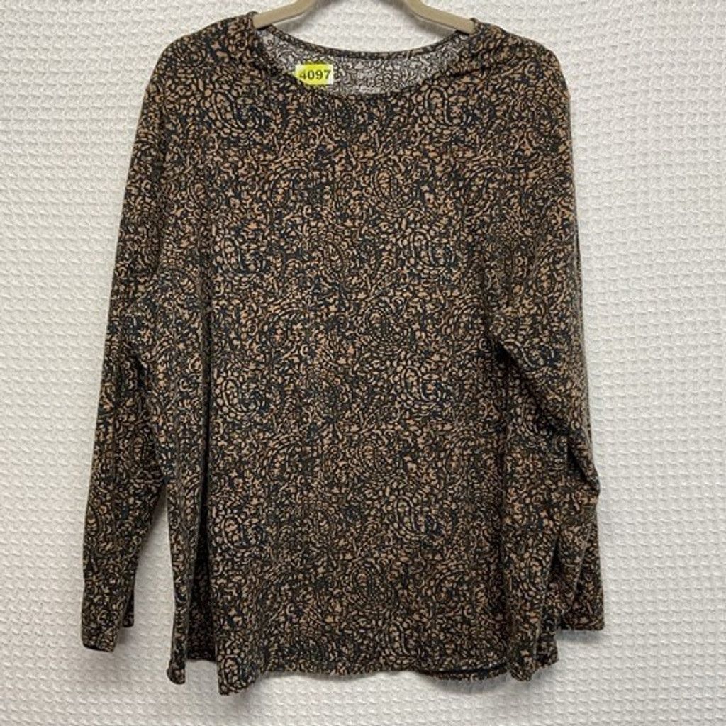 J. Jill NWT J. Jill Pure Jill Long Sleeve Stretch T-Shirt Women 2X Size ONE SIZE - 1 Thumbnail