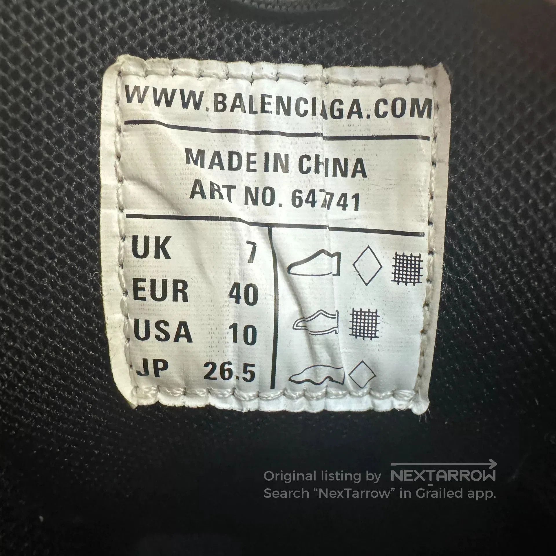 Balenciaga balenciaga track black dad sneakers size 40. Size US 10 / EU 43 - 8 Thumbnail