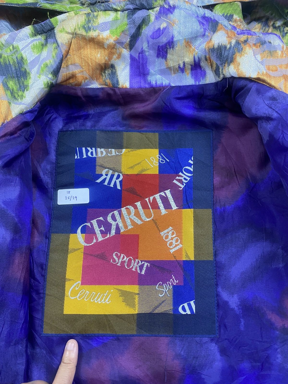Cerruti 1881 Vintage Cerruti Sport 1881 Ski Wear Multicolour Jacket Size US L / EU 52-54 / 3 - 10 Thumbnail