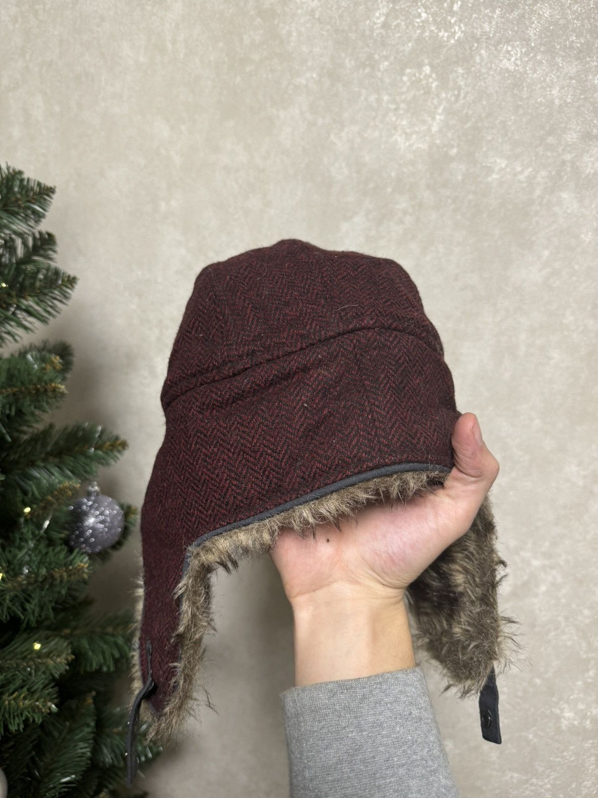 Japanese Brand × Vintage Vintage fur Y2K hype fluffy ushanka hat punk Size ONE SIZE - 10 Thumbnail