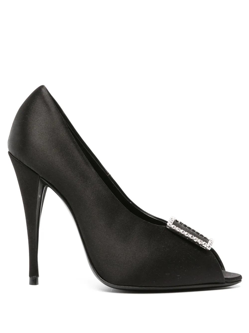 Saint Laurent Paris o1y0126 Cone Heel Pumps in Black Size US 6 / IT 36 - 1 Thumbnail