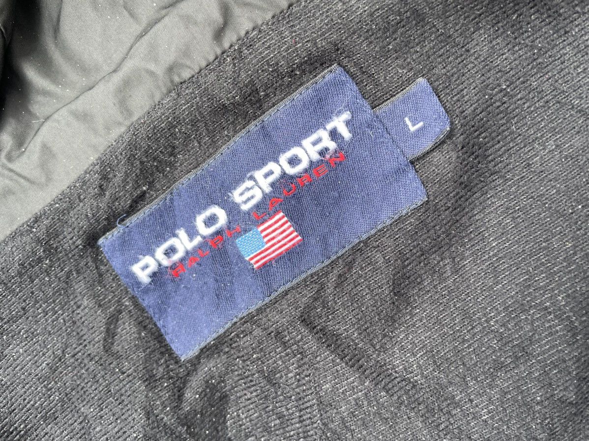 Polo Ralph Lauren × Vintage Vintage Outdoor Jacket Polo Sport Size US XL / EU 56 / 4 - 4 Thumbnail