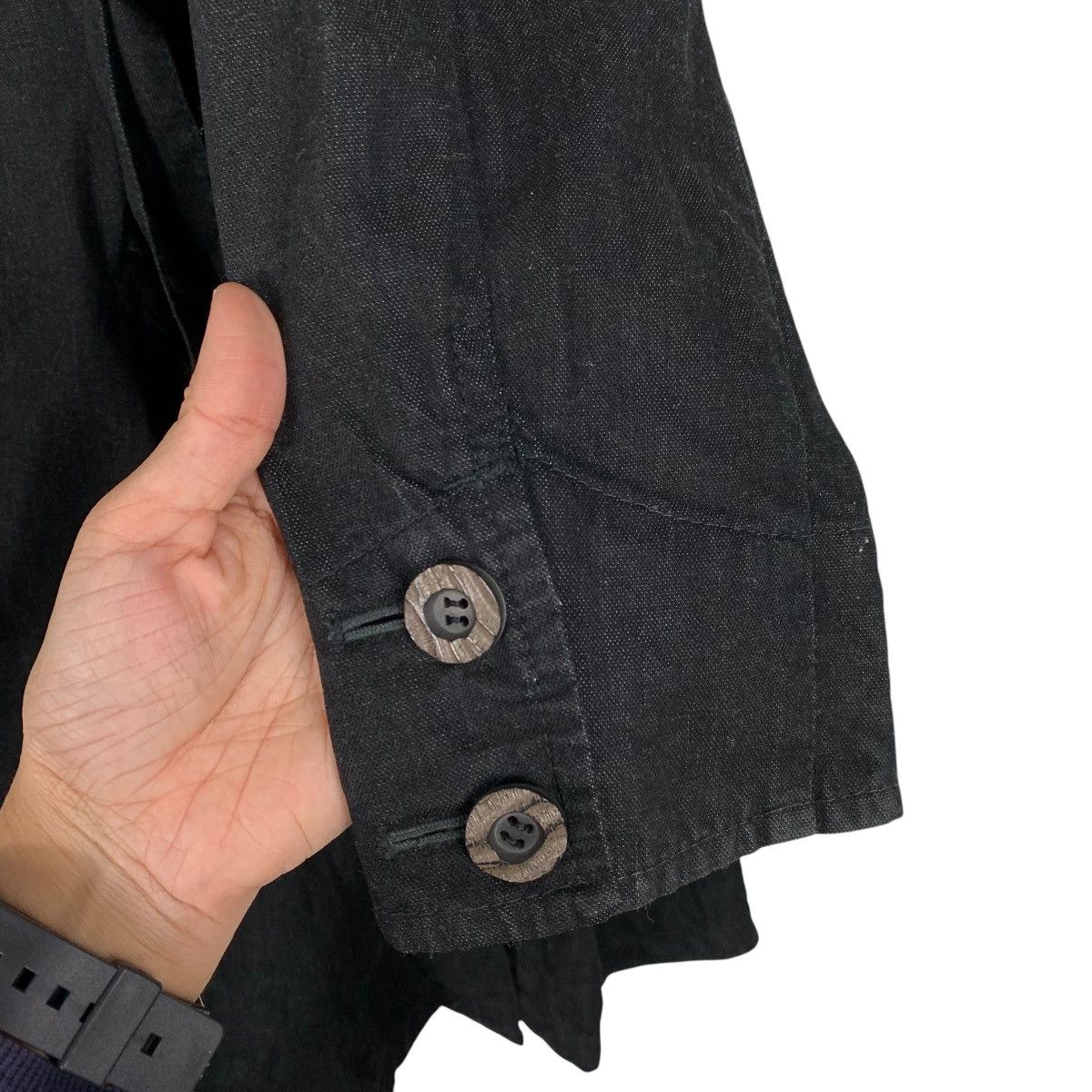 Japanese Brand RNA The Incoherent Party Trench Coat Size M / US 6-8 / IT 42-44 - 12 Thumbnail