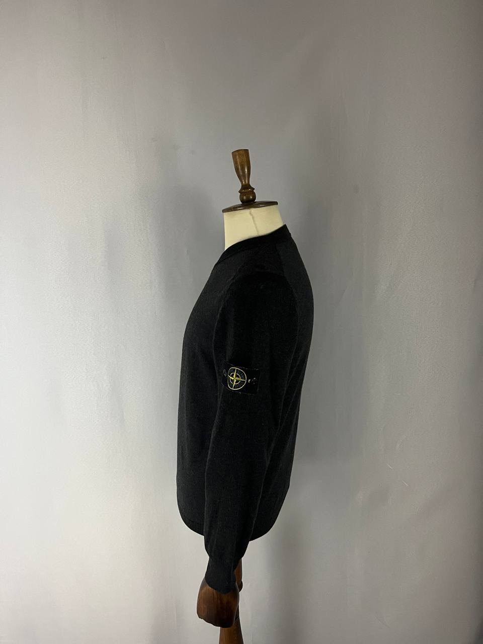 Stone Island Stone Island Sweater Grey Wool Size US XL / EU 56 / 4 - 4 Thumbnail