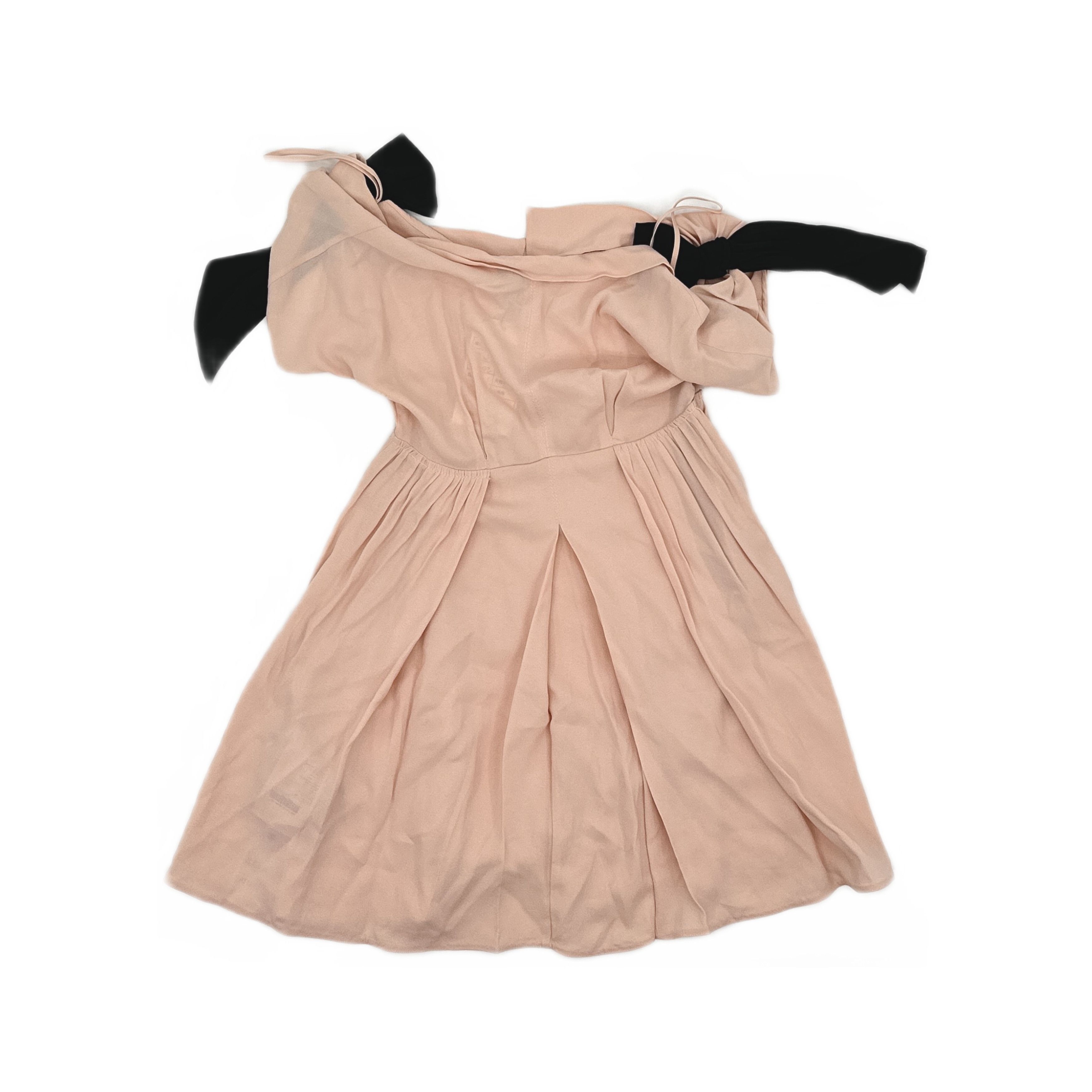 Miu Miu Miu Miu Black Bow Mini Dress Size 36 Size XS / US 0-2 / IT 36-38 - 1 Thumbnail