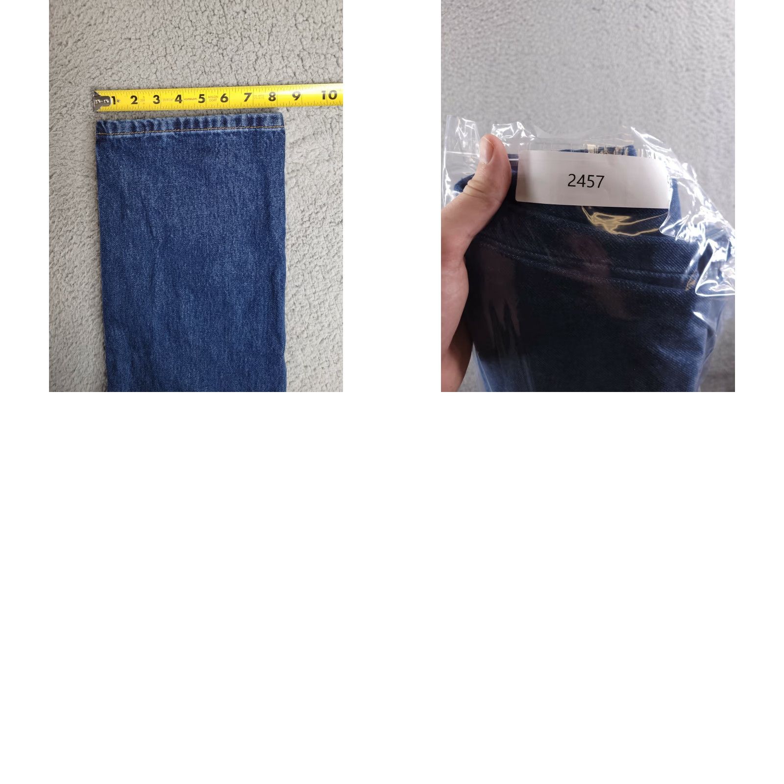 Levi's Levi's 550 Jeans Mens 34x35 Blue Slim Straight Medium Wash Blue Denim Jeans Slim Jeans Mens DJN Size US 34 / EU 50 - 8 Thumbnail