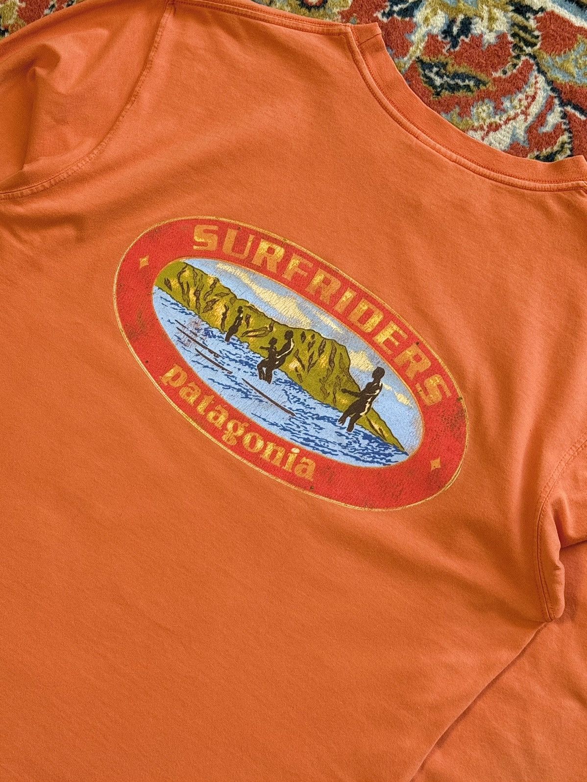 Patagonia 90s Vintage Patagonia Surfriders Print Long Sleeve Tee Size US M / EU 48-50 / 2 - 13 Thumbnail