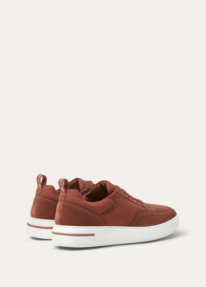 Loro Piana o1srvl11e0825 Low-Top Sneakers in Burgundy Size US 10 / EU 43 - 4 Thumbnail