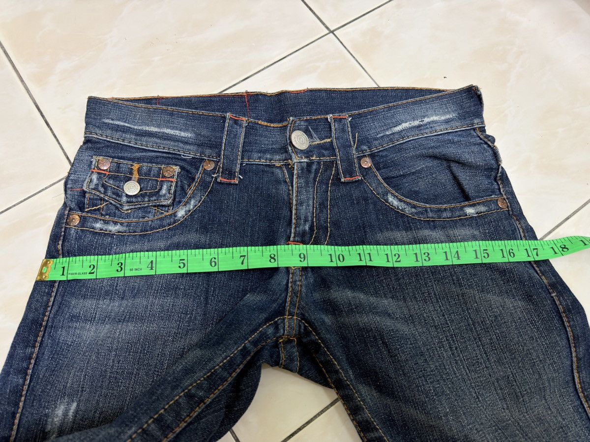 True Religion Flared TRUE RELIGION Distressed Low Rise Bootcut Denim Size US 29 - 17 Thumbnail