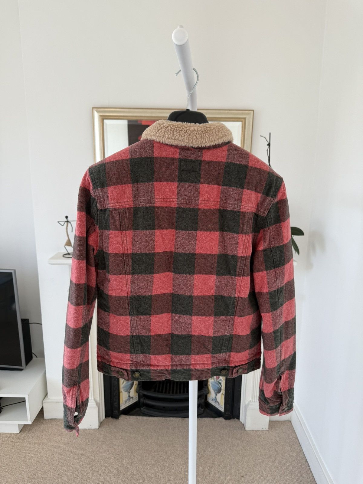 Saint Laurent Paris FW20 Saint Laurent Shearling Trucker Jacket Size US S / EU 44-46 / 1 - 3 Thumbnail