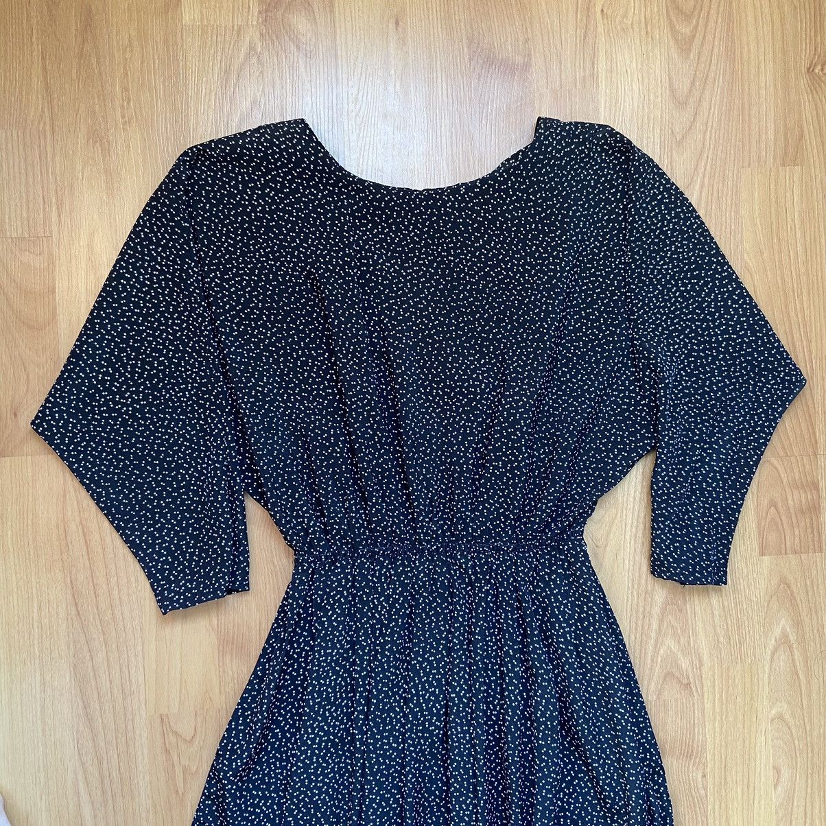 Vintage Vintage Secrets Women’s White Dot Dress Size 11/12 Size XL / US 12-14 / IT 48-50 - 2 Thumbnail