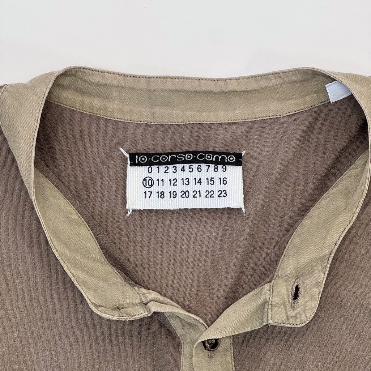 Maison Margiela MAISON MARTIN MARGIELA AW06 HENLEY NECK SHIRT SIZE 52 Size US L / EU 52-54 / 3 - 2 Thumbnail