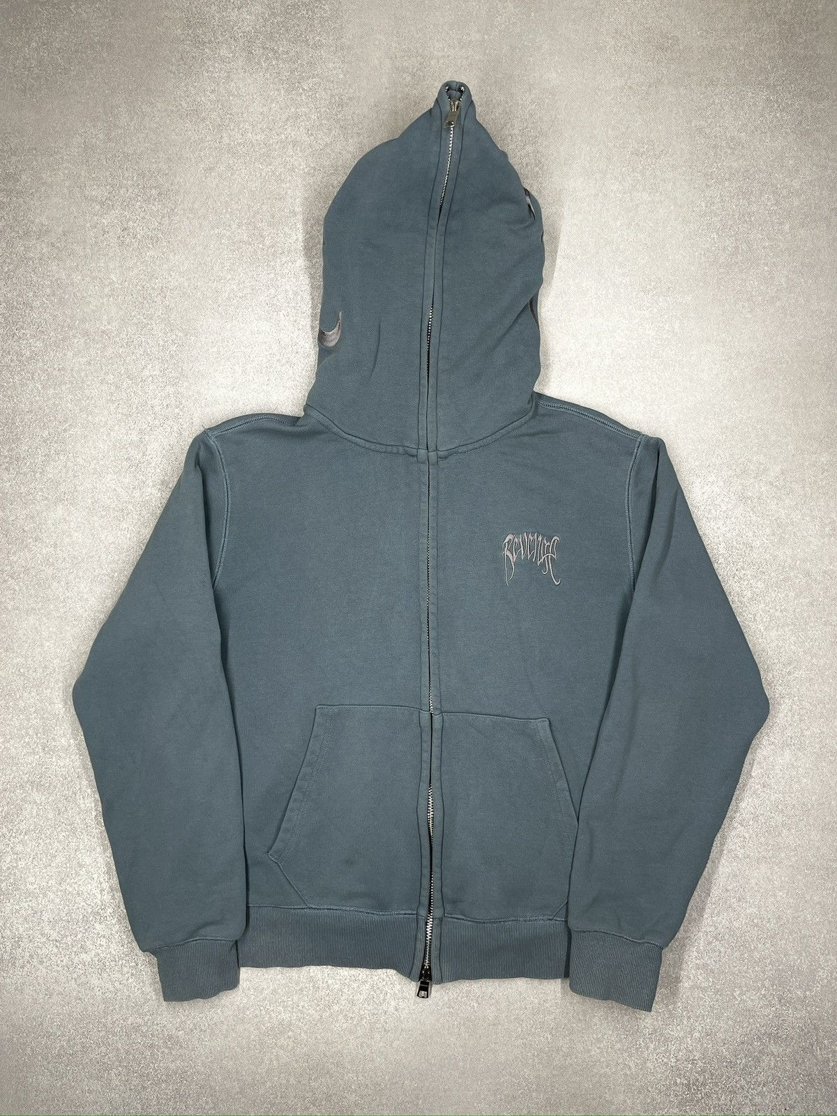 Drake × Revenge Revenge Full Zip Hoodie Embroidered Arch Logo Made in USA Size US XL / EU 56 / 4 - 4 Thumbnail