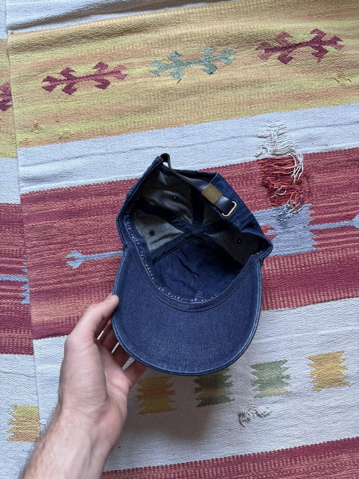 Ted Baker Vintage 00’s y2k Ted Baker Japanese Jeans Hat Size ONE SIZE - 5 Thumbnail
