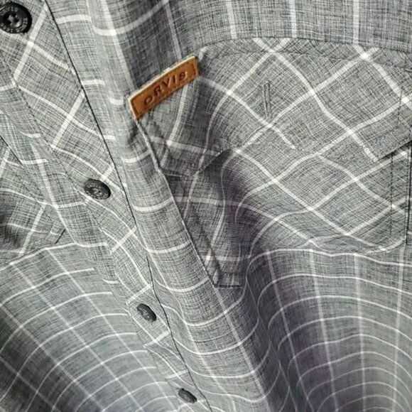 Orvis Orvis Classic Collection Logo Grey & White Short Sleeve Butt Size US XL / EU 56 / 4 - 4 Thumbnail