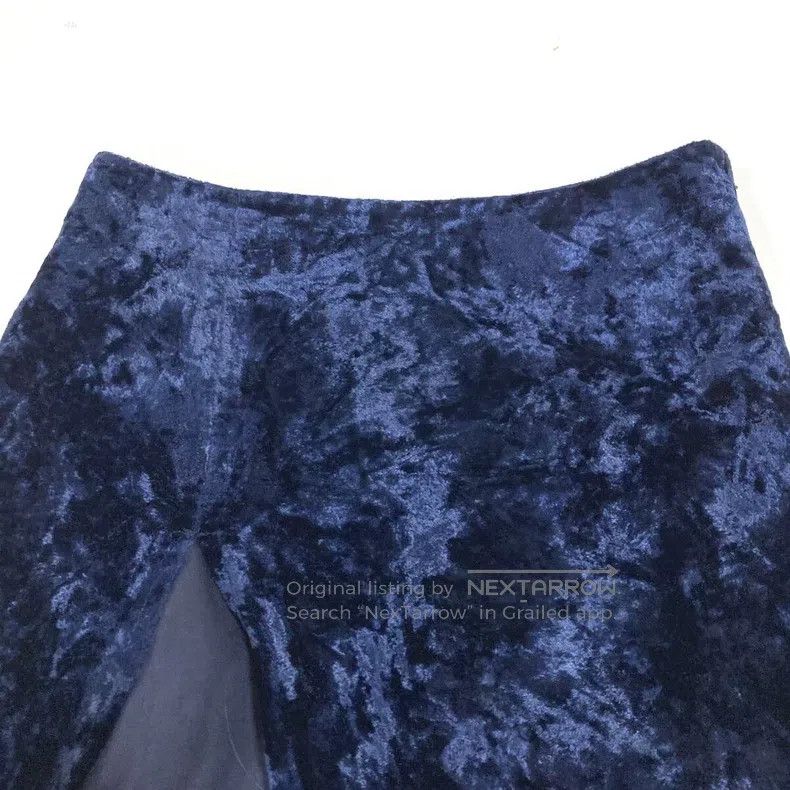 Comme des Garcons Comme Des Garcons size S Velvet Skirt Size 22" - 7 Thumbnail