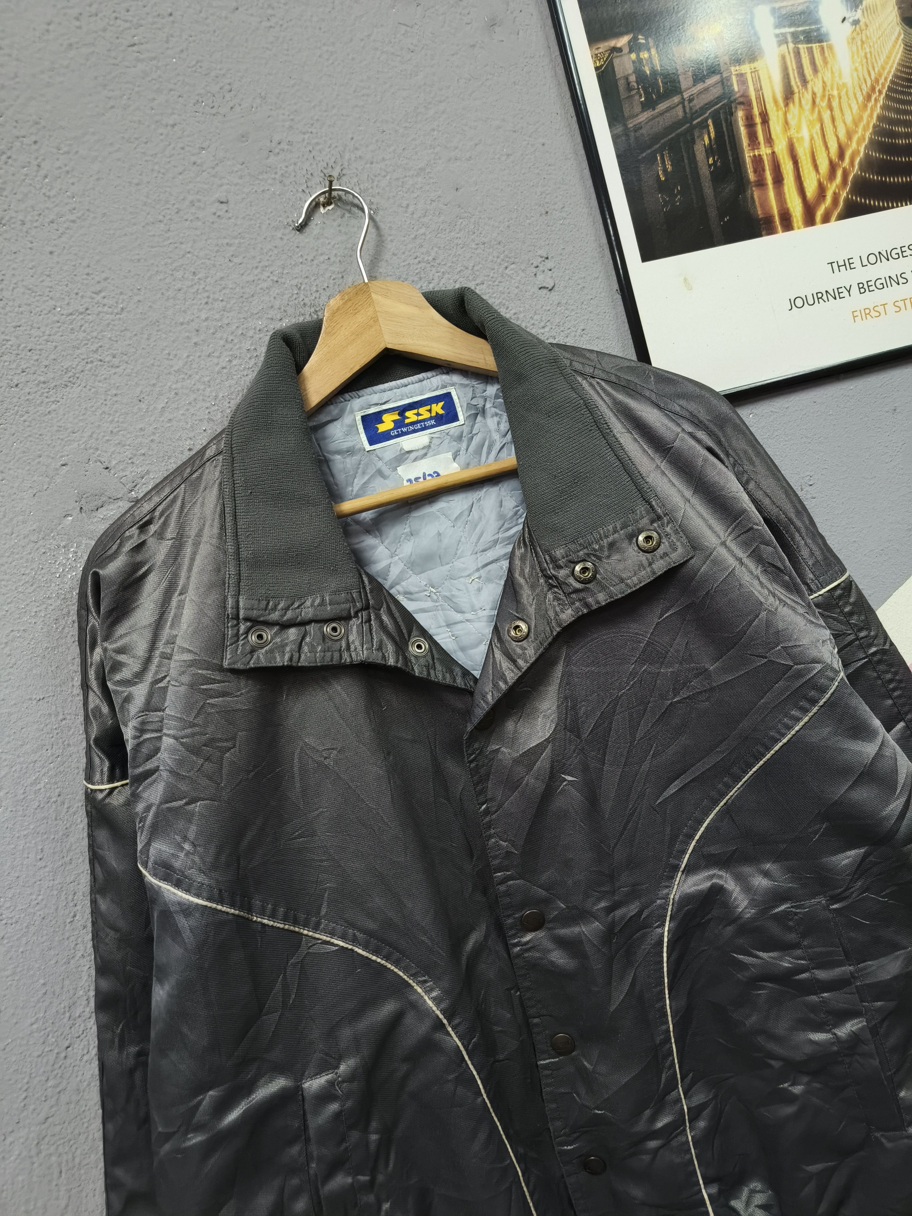 Japanese Brand SSK ZEPHYRS VTG BASEBALL VARSITY JACKET BOMBER JACKET Size US L / EU 52-54 / 3 - 5 Thumbnail