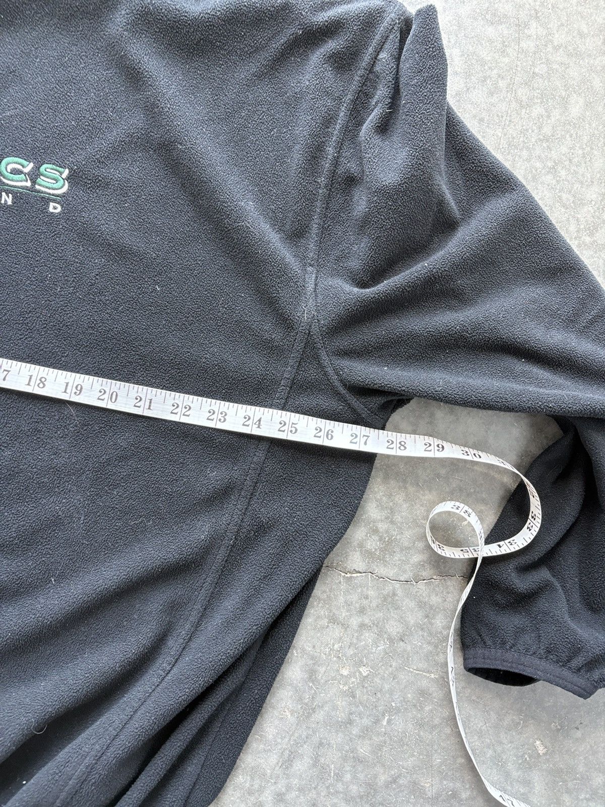 Vintage Vintage Y2K Oakland A’s MLB Fleece Sweatshirt Baggy Fit Size US XL / EU 56 / 4 - 7 Thumbnail