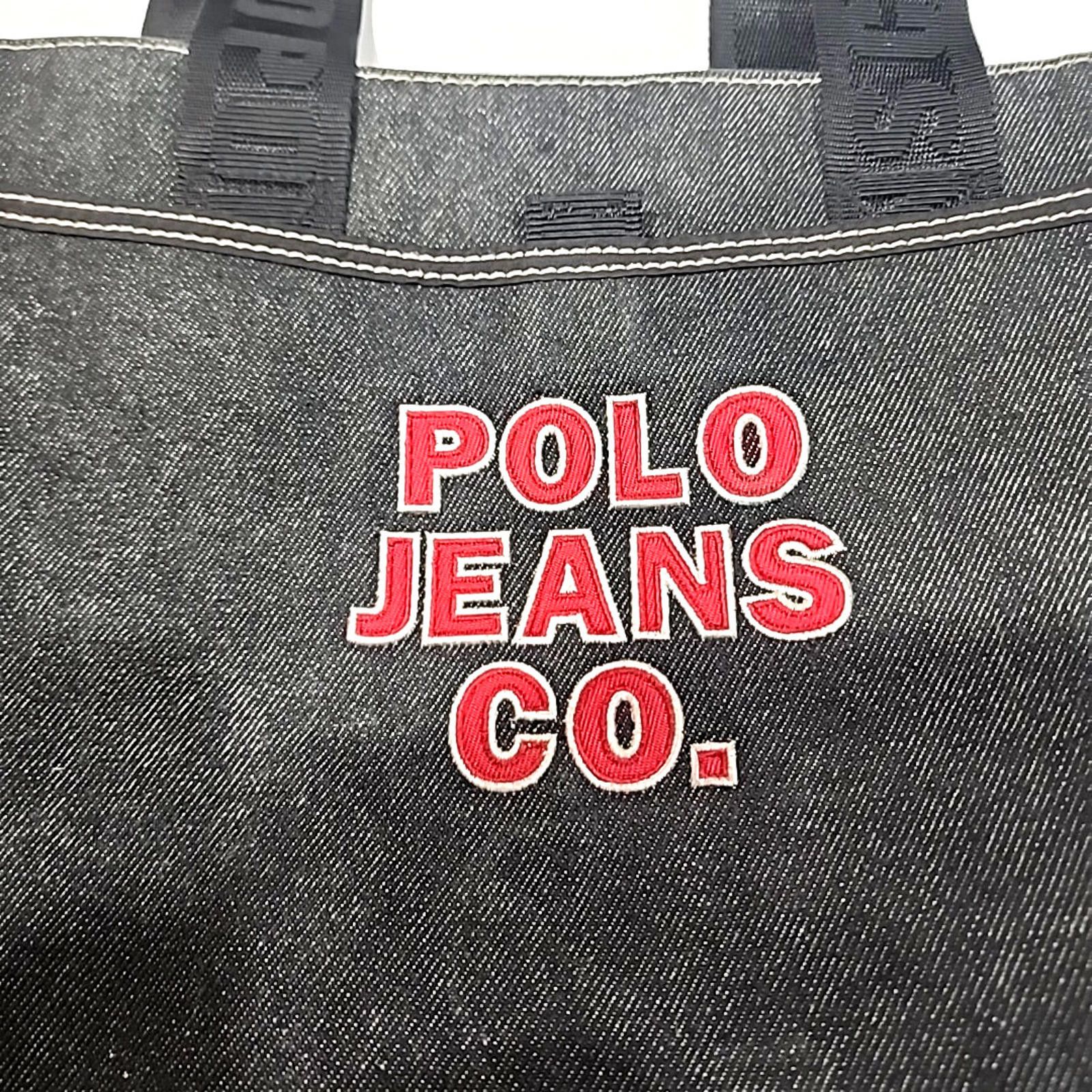 Other Vintage Ralph Lauren Polo Jeans Co. Black Denim Hand Bag Size ONE SIZE - 2 Thumbnail