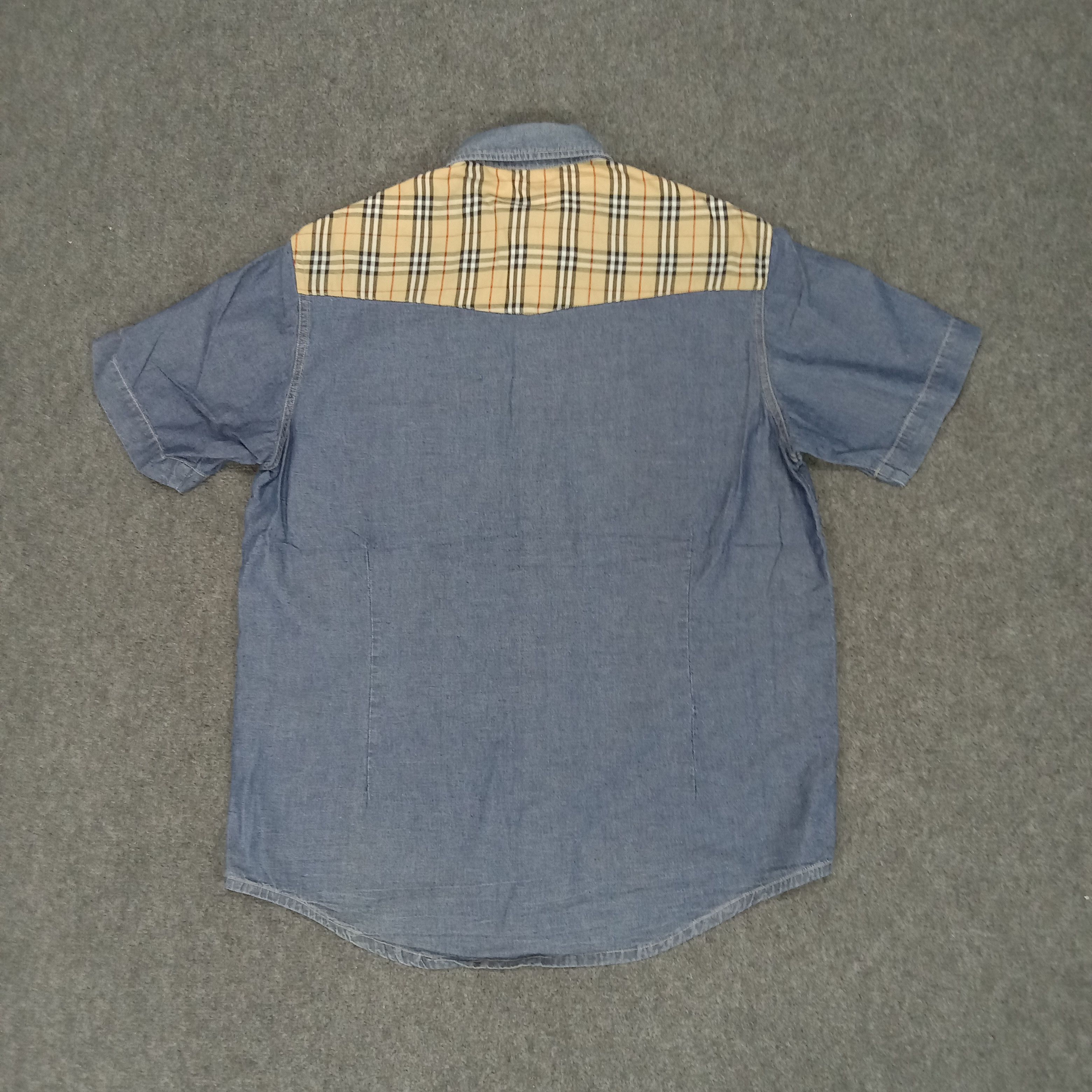Burberry Burberry London Nova Check Shirt Button Up Size US XL / EU 56 / 4 - 5 Thumbnail