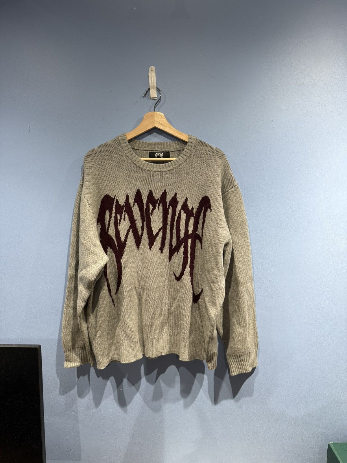 Revenge Revenge Knitted Pullover Size US L / EU 52-54 / 3 - 1 Thumbnail
