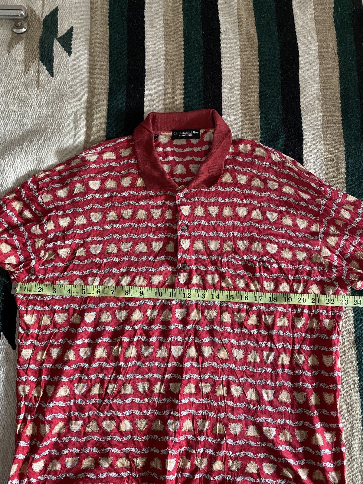 Christian Dior Monsieur Vintage Christian Dior polo tee Size US L / EU 52-54 / 3 - 13 Thumbnail