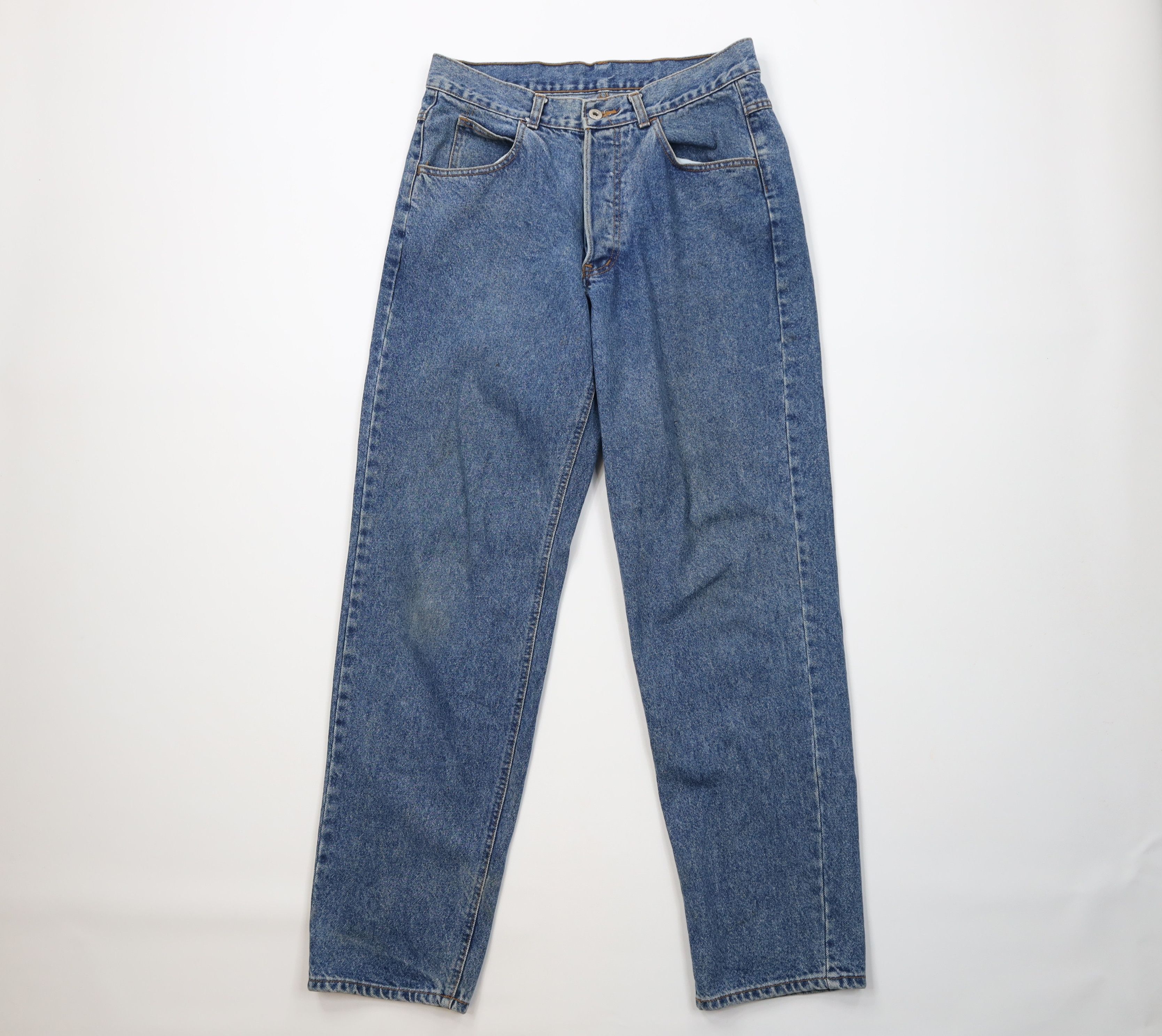 Gap Vintage 80s 90s Gap Button Fly Straight Leg Jeans Japan Size US 33 - 1 Thumbnail