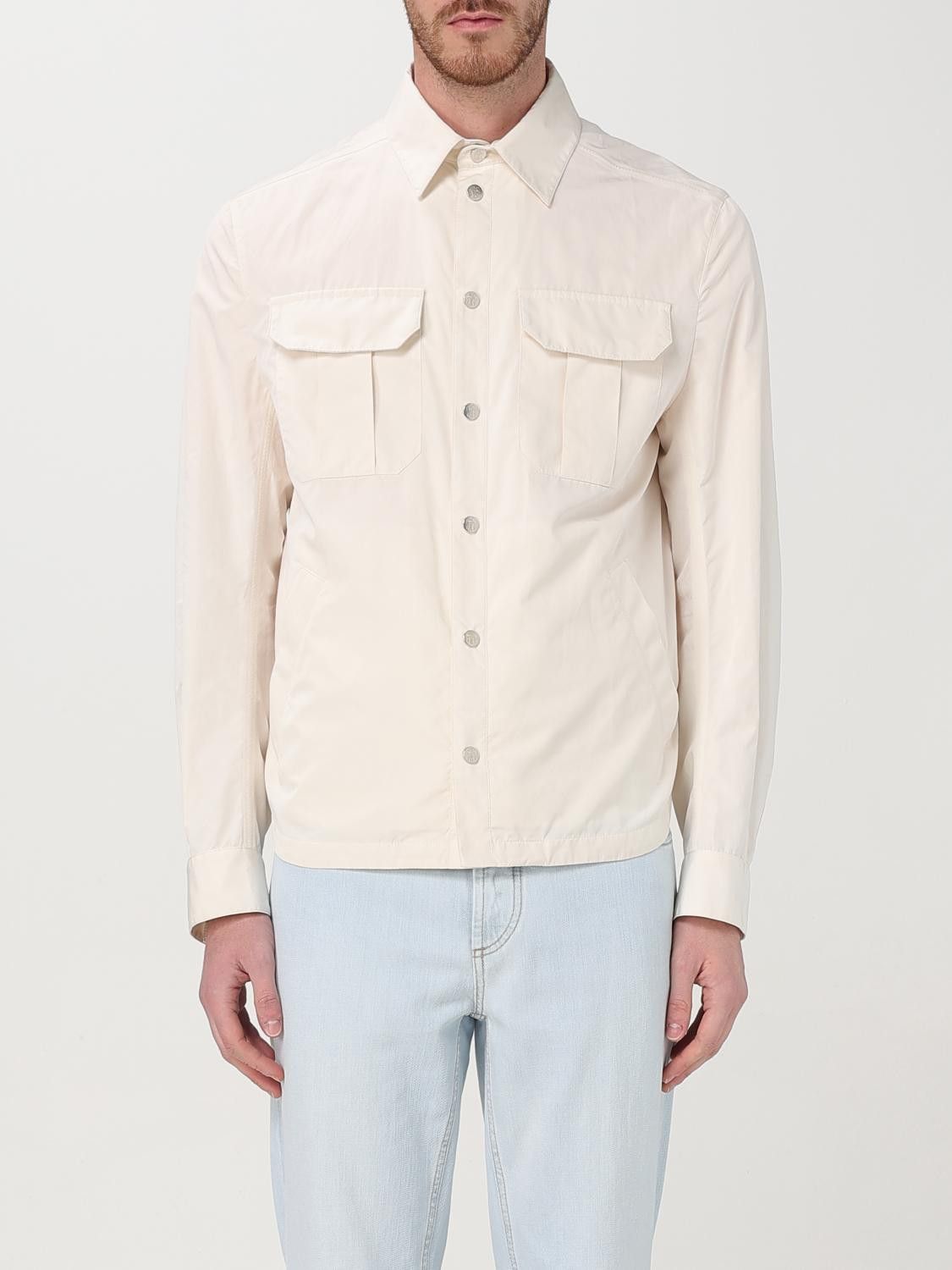 Brunello Cucinelli o1y0526 Casual Jacket in Off-White Size US M / EU 48-50 / 2 - 1 Thumbnail