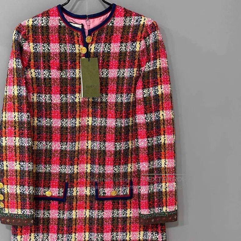 Gucci Gucci Plaid tweed dress Size XS / US 0-2 / IT 36-38 - 2 Thumbnail