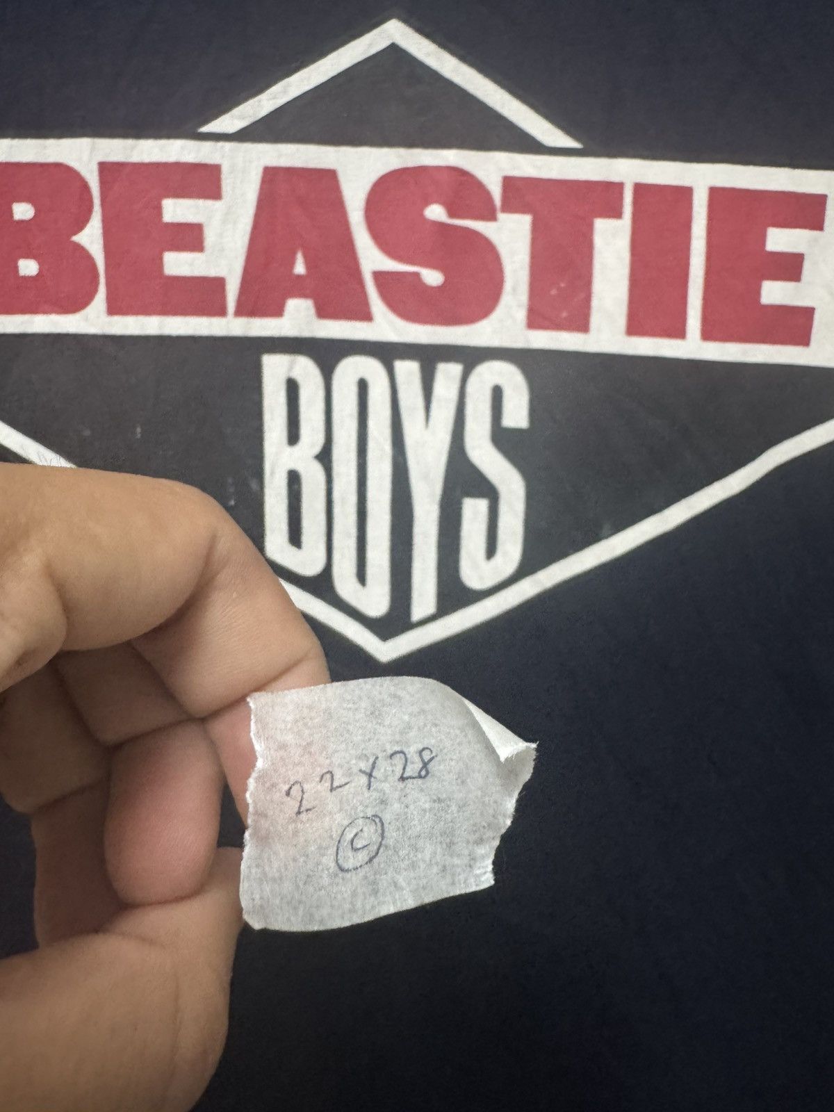 Band Tees Beastie Boys Raptee Hip Hop Promo Album Tee Size US M / EU 48-50 / 2 - 8 Thumbnail