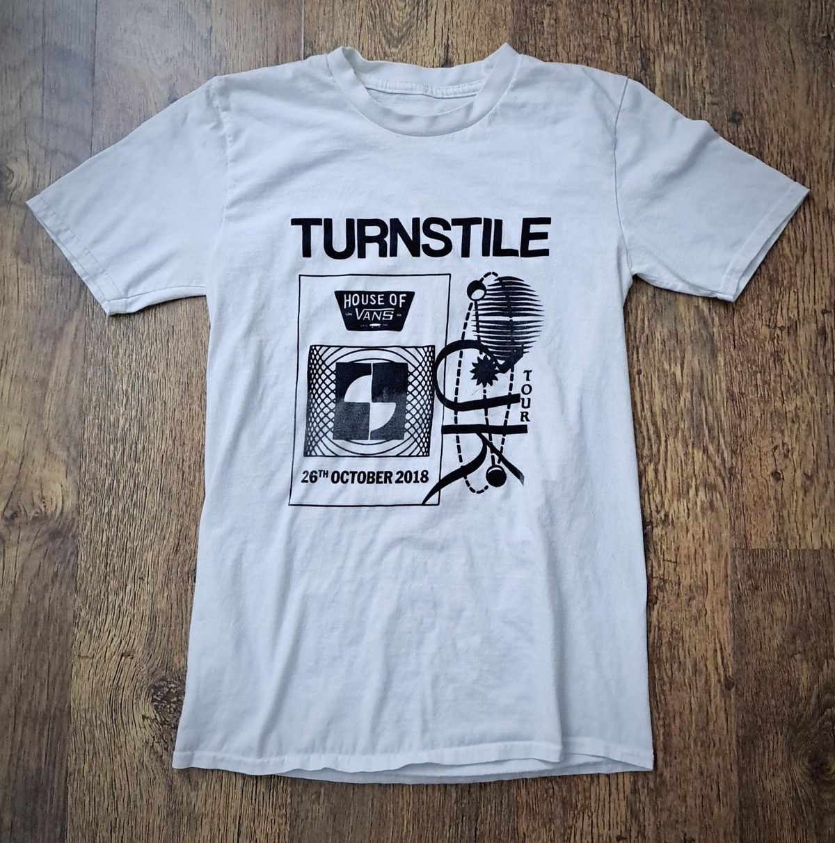 Band Tees TURNSTILE x LONDON 26.10.18 x T-Shirt Size US S / EU 44-46 / 1 - 1 Thumbnail