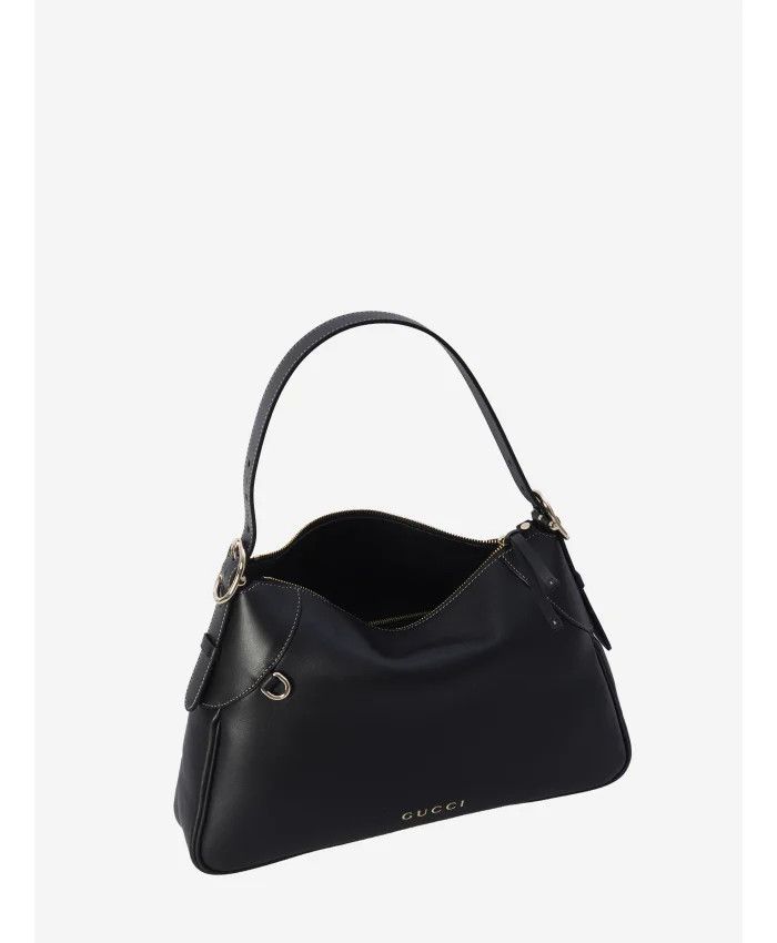 Gucci o1la5ras0526 Size: OS / GG Emblem Large Shoulder Bag Black Size ONE SIZE - 4 Thumbnail