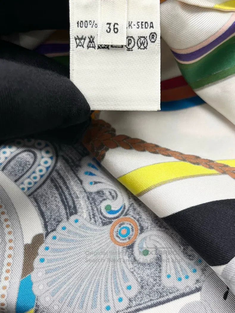 Hermes Hermes Multielement Harness Chain Printed Silk Vest Jacket Size XS / US 0-2 / IT 36-38 - 4 Thumbnail