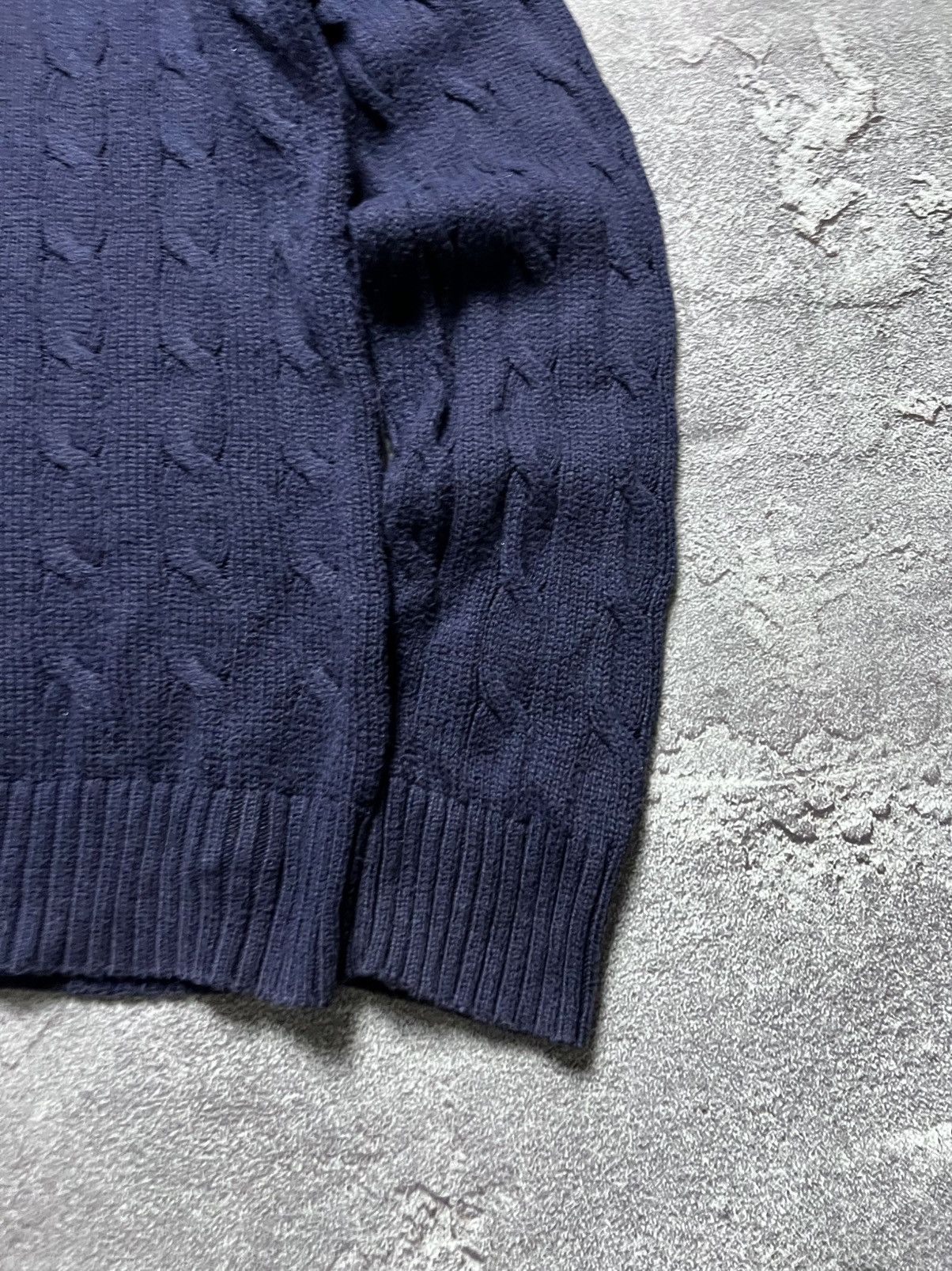 Polo Ralph Lauren Ralph Lauren Iconic Cable Argyle Knitted Sweater Chief Keef Size US M / EU 48-50 / 2 - 5 Thumbnail