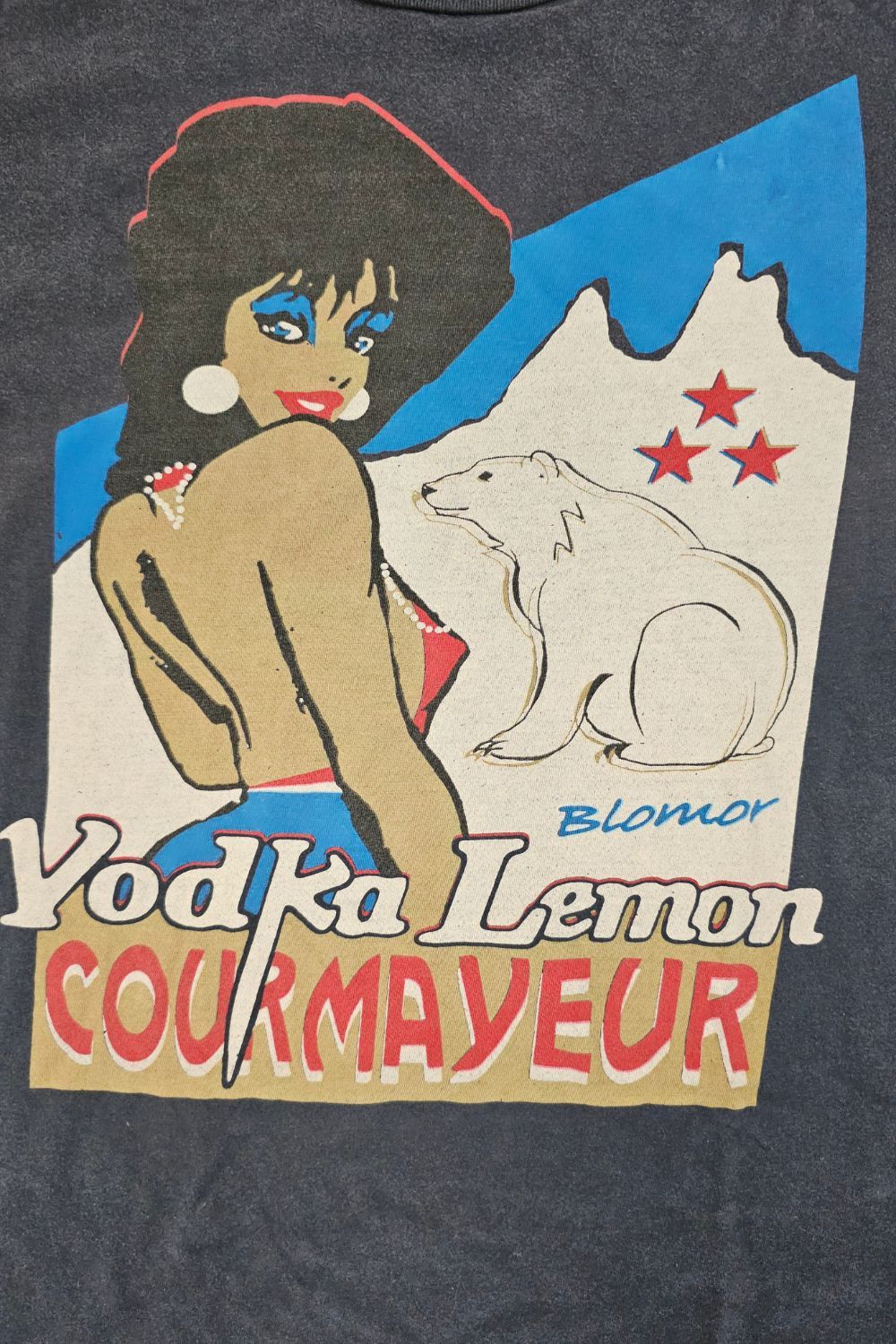 Vintage BLOMOR “Vodka Lemon – Courmayeur” LS Tee — early ‘10s OG Size US XL / EU 56 / 4 - 3 Thumbnail