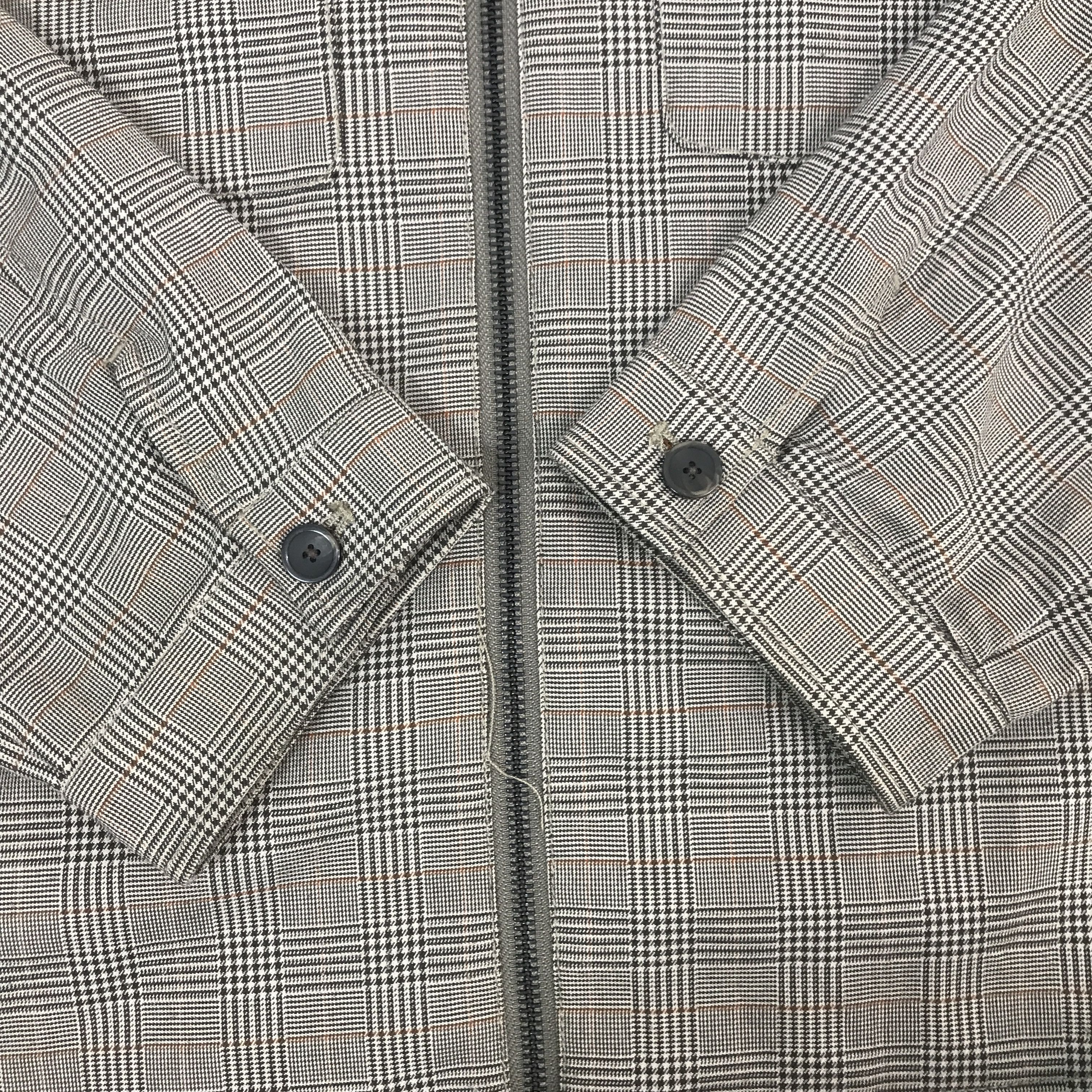 Japanese Brand Vintage A.V.V Japanese Tartan Skull Design Jacket Size US L / EU 52-54 / 3 - 9 Thumbnail