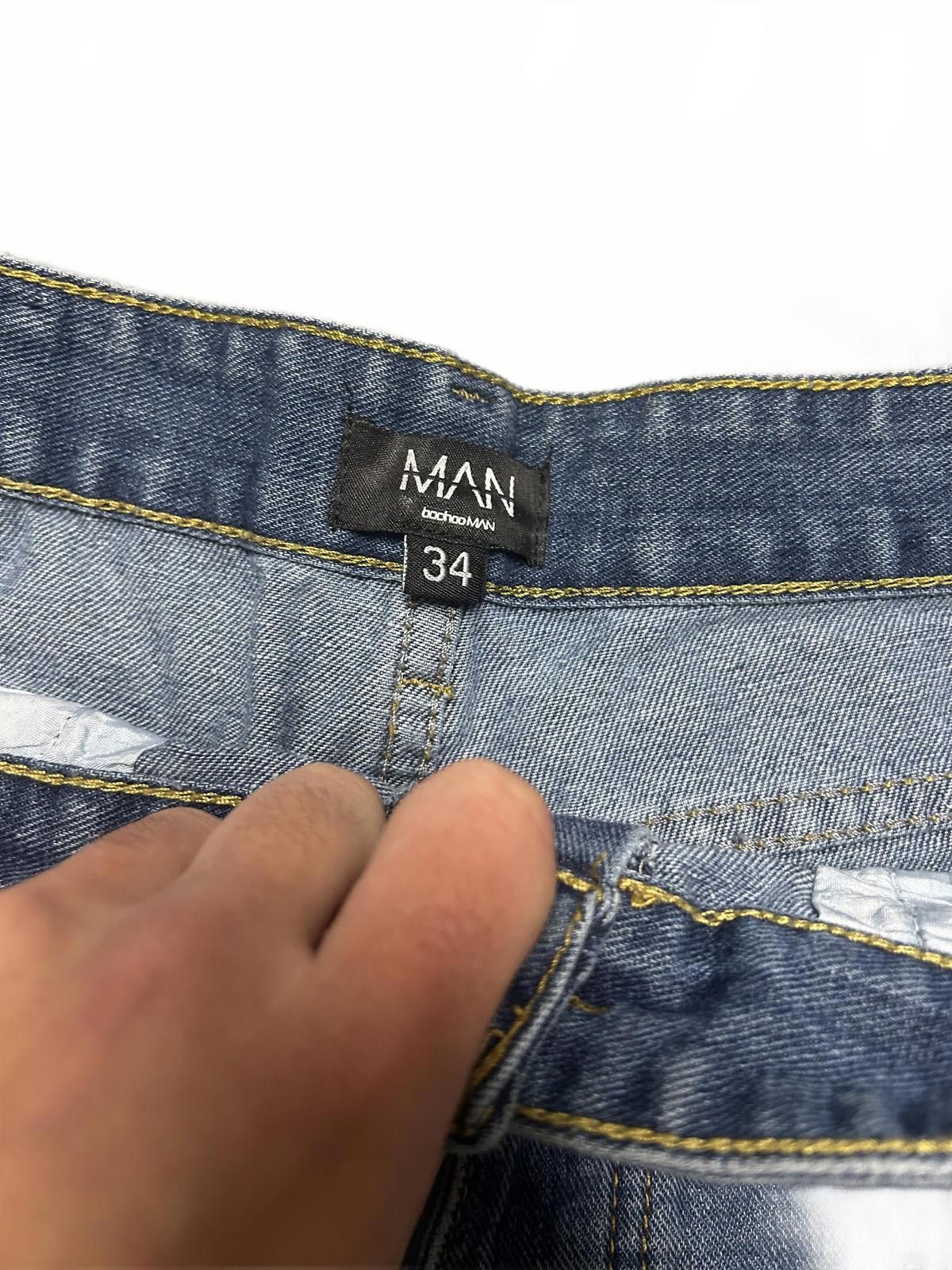 7 For All Mankind Classic Denim Distressed Shorts by MAN - Size 34 Size US 34 / EU 50 - 2 Thumbnail