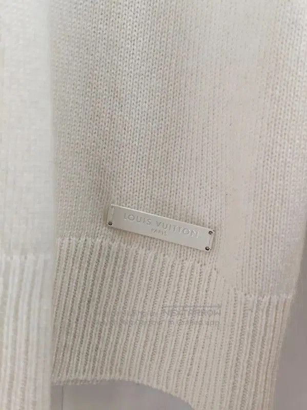 Louis Vuitton Louis Vuitton Winter Cream Cashmere Knit Sweater . Size XS / US 0-2 / IT 36-38 - 3 Thumbnail