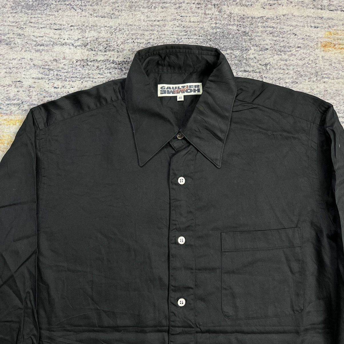 Jean Paul Gaultier Gaultier objet homme button up long sleeve shirt Size US M / EU 48-50 / 2 - 3 Thumbnail