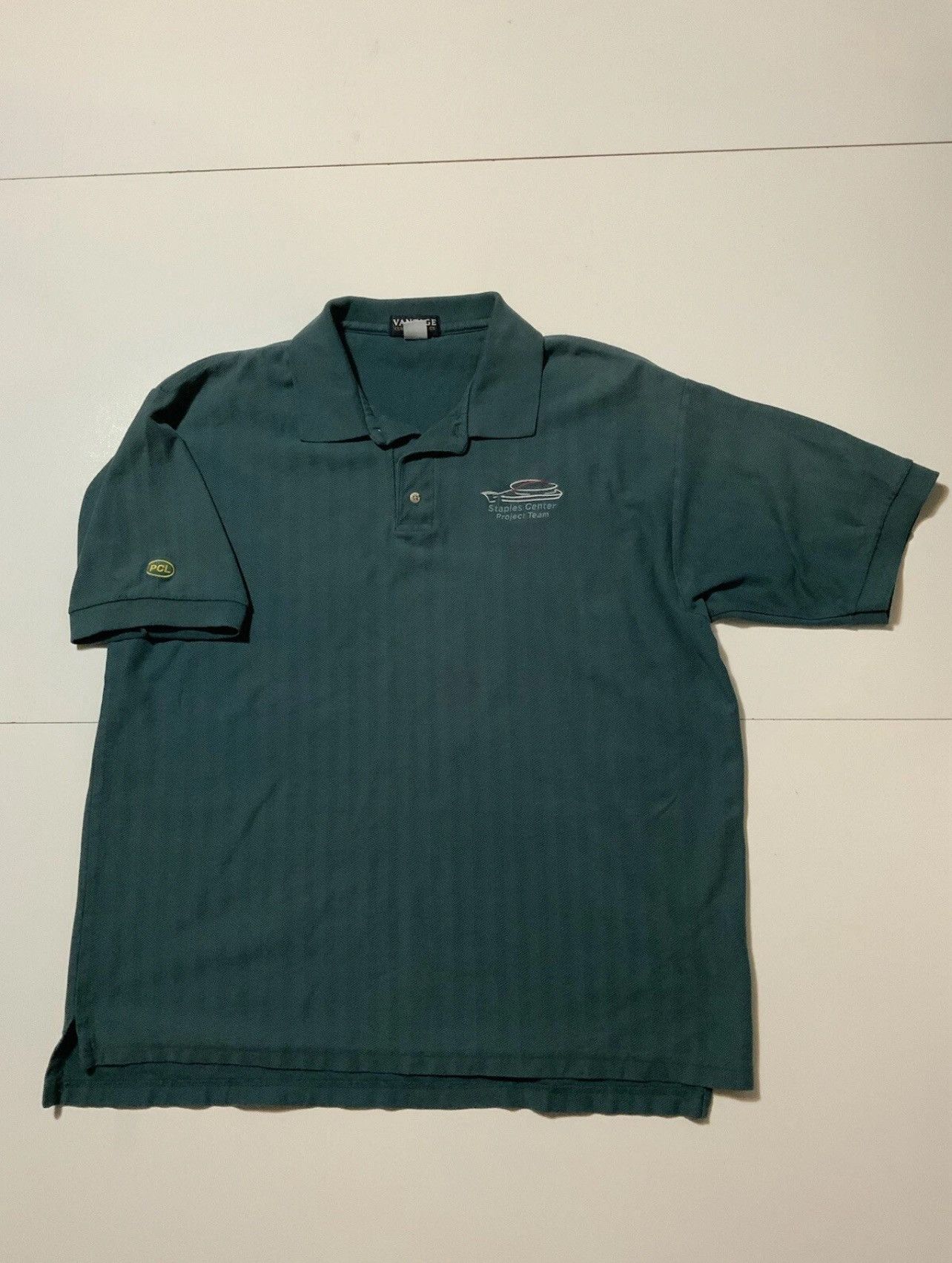 Vintage Vintage Vantage Staples Center Project Team Staff Polo Shirt Size US XL / EU 56 / 4 - 2 Thumbnail