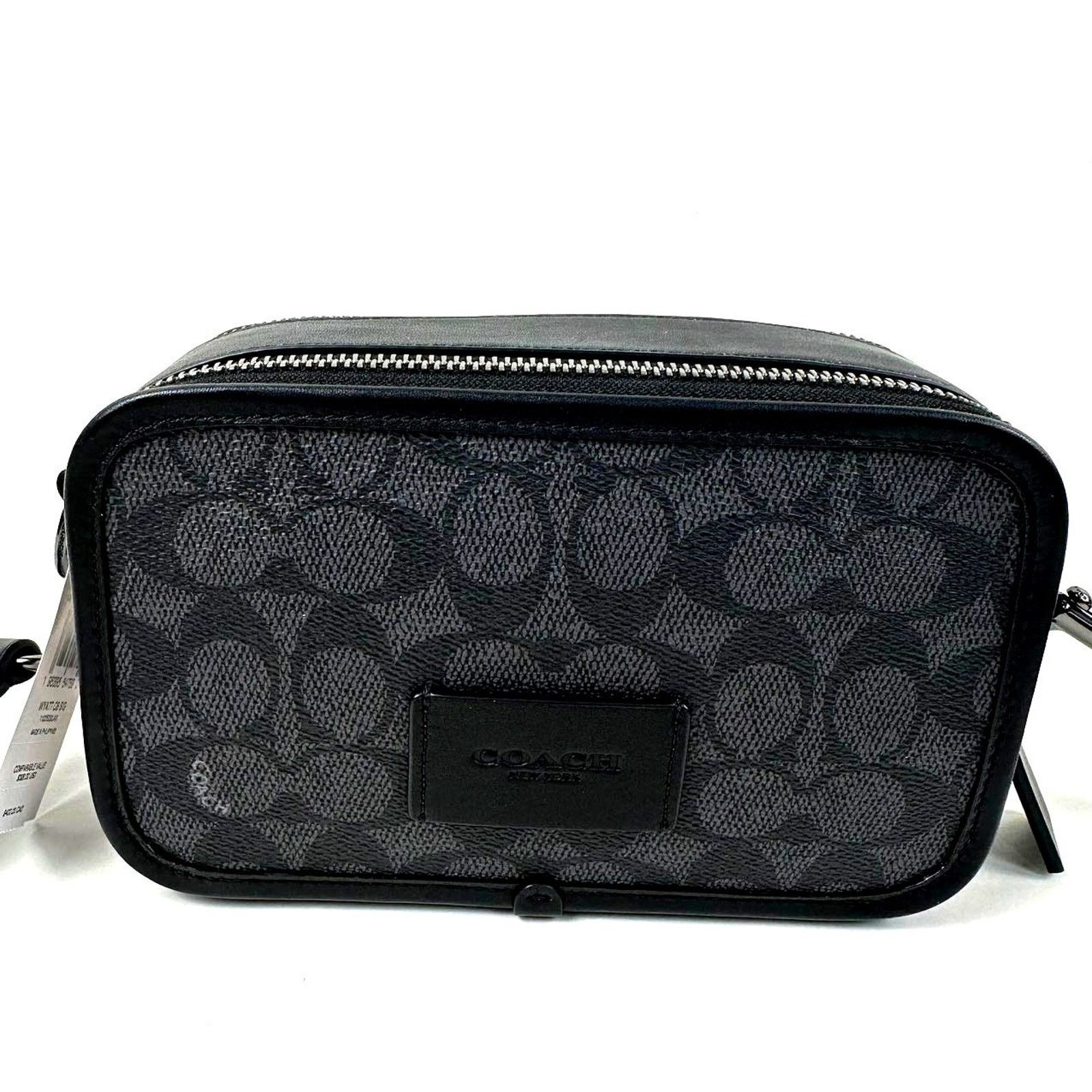 Coach Coach Pac Man F72924 Waist bag Cross Body Fanny Pack Black