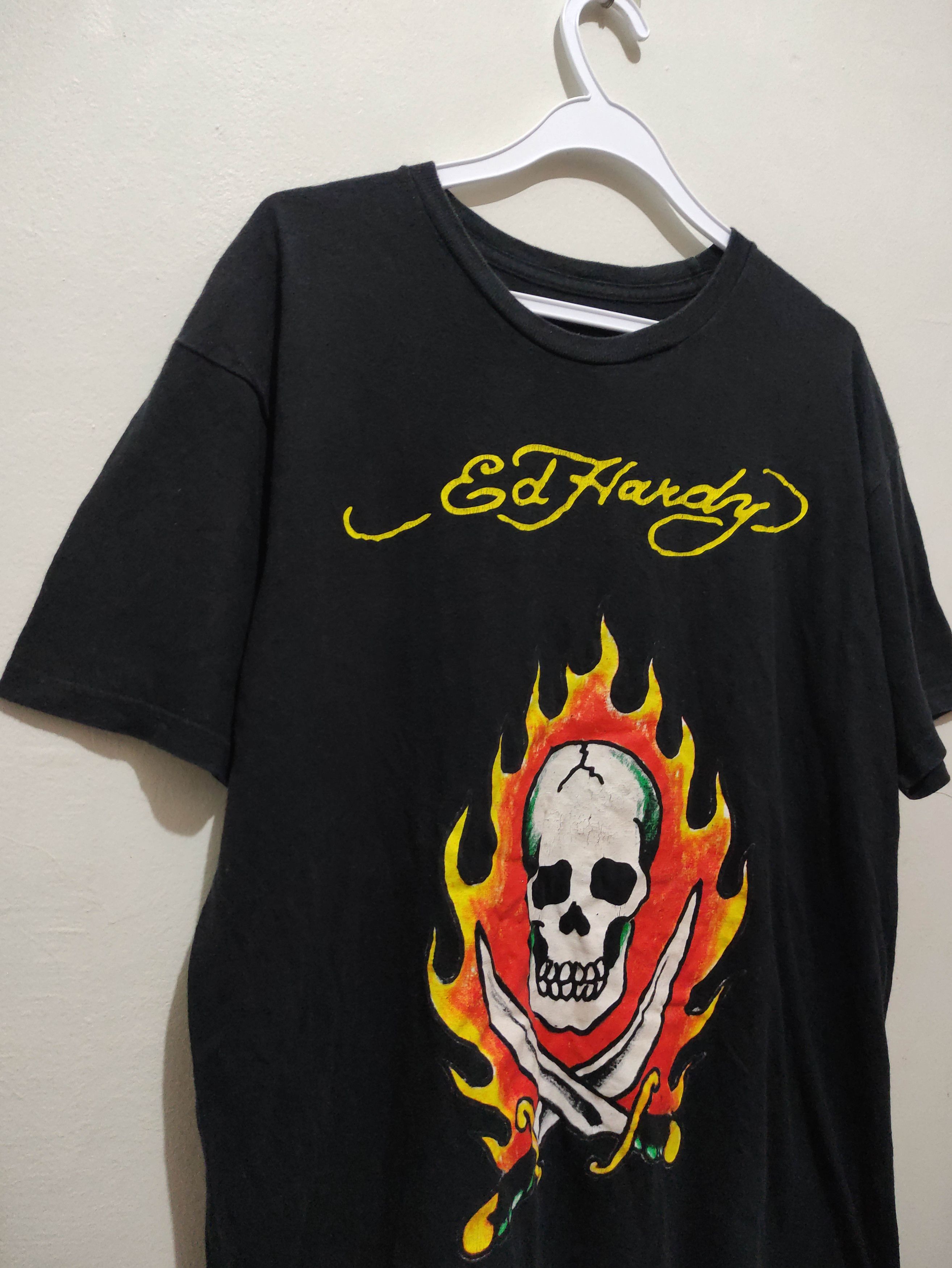 Ed Hardy Ed Hardy by Christian Audigier T-Shirt Skulls Logo Size US L / EU 52-54 / 3 - 8 Thumbnail