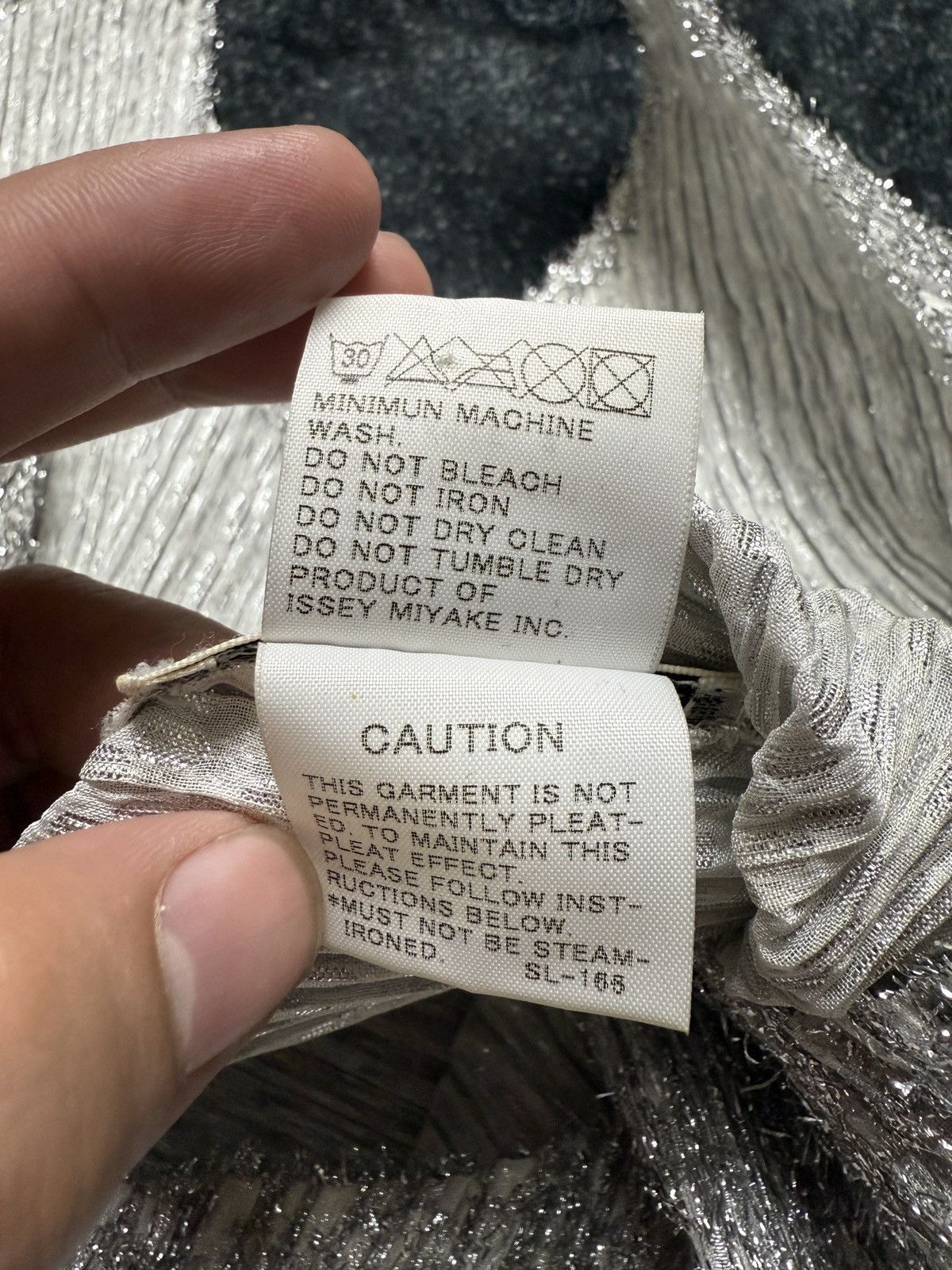 Issey Miyake Issey Miyake Metallic Sleeveless Midi Dress Size XS / US 0-2 / IT 36-38 - 6 Thumbnail