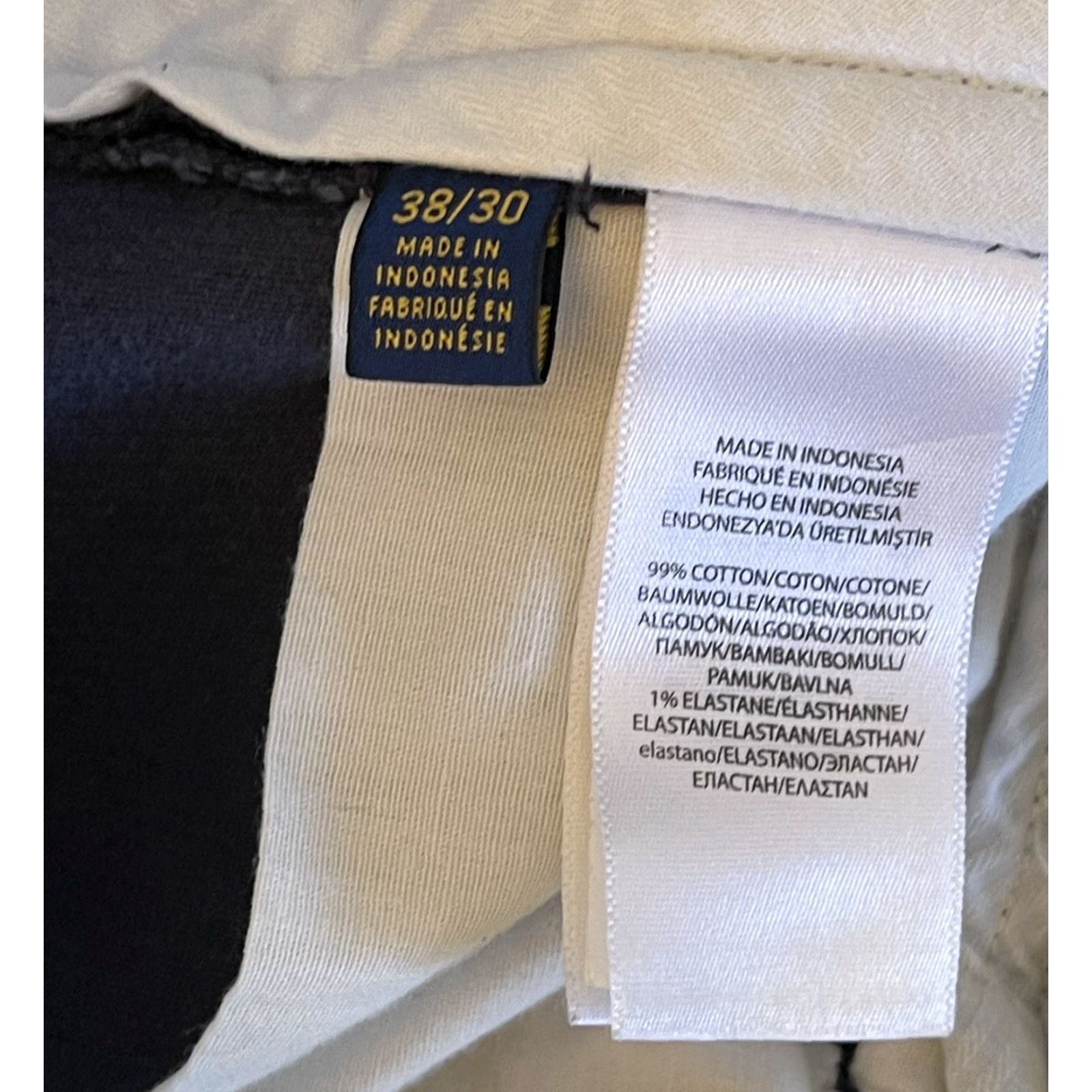 Polo Ralph Lauren Polo Ralph Lauren Mens Corduroy Pants Navy 38x30 Chino Stretch Logo Casual Workwear Pants Mens Regular Fit Straight Leg Size US M / EU 48-50 / 2 - 3 Thumbnail