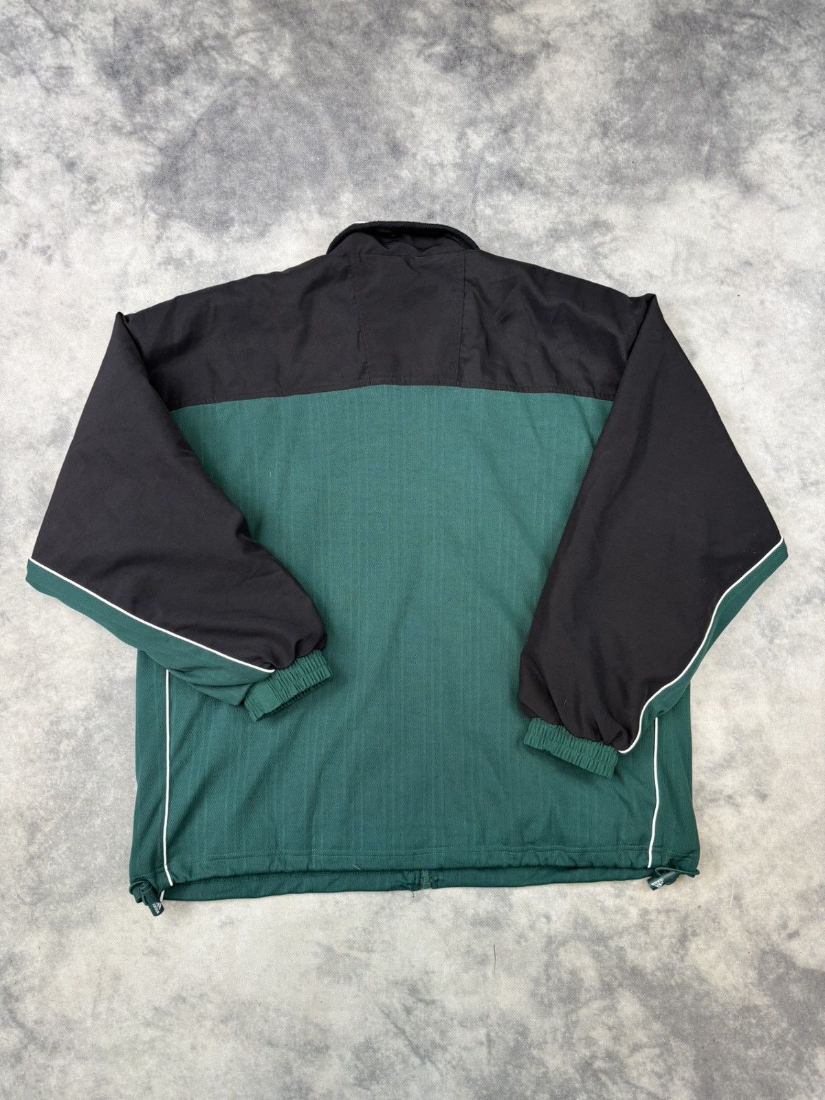 Adidas × Vintage Vintage Adidas Blokecore Sweatshirt Zip Drip Drill 90s boxy Size US M / EU 48-50 / 2 - 7 Thumbnail