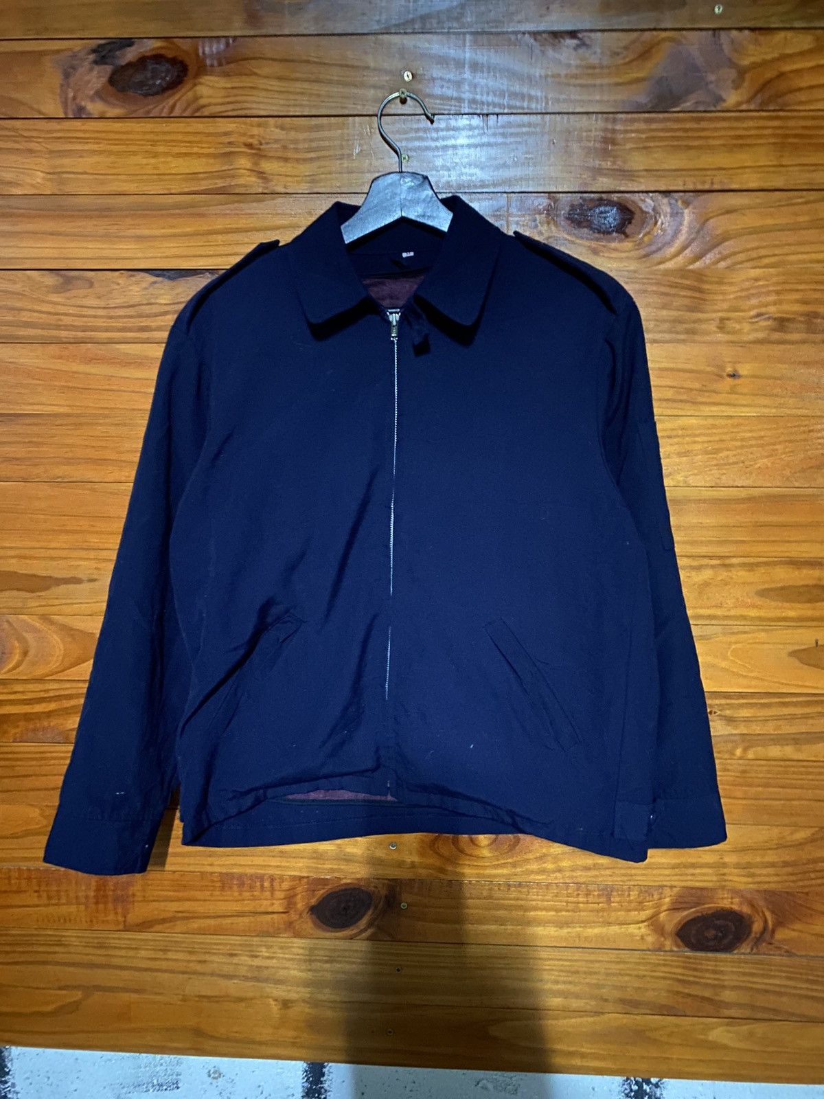 Vintage Vintage Air Force–Style Lightweight Zip Jacket – Navy Blue Size US M / EU 48-50 / 2 - 3 Thumbnail