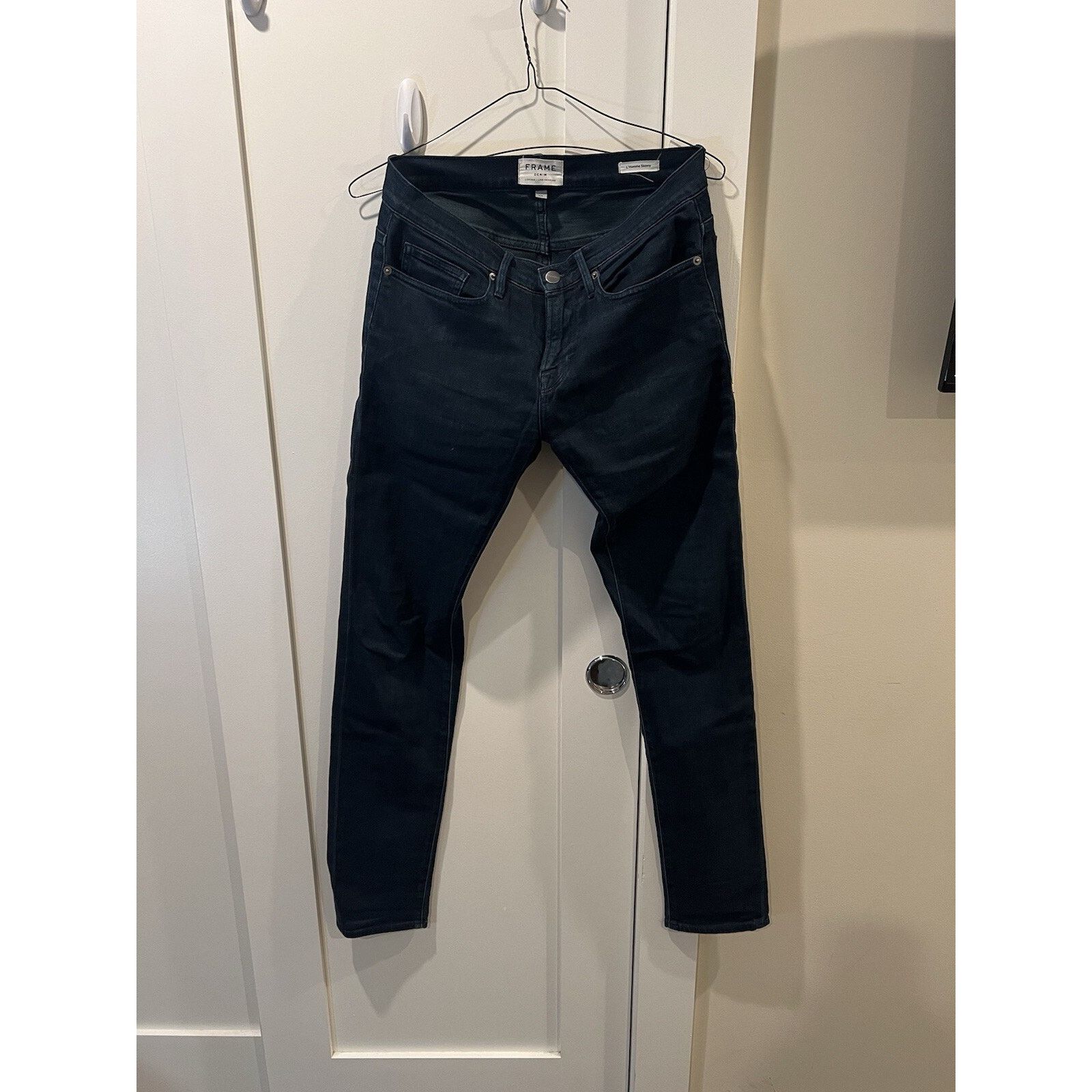 Frame FRAME L'Homme Skinny Jeans - Deep Blue Size US 29 - 1 Thumbnail