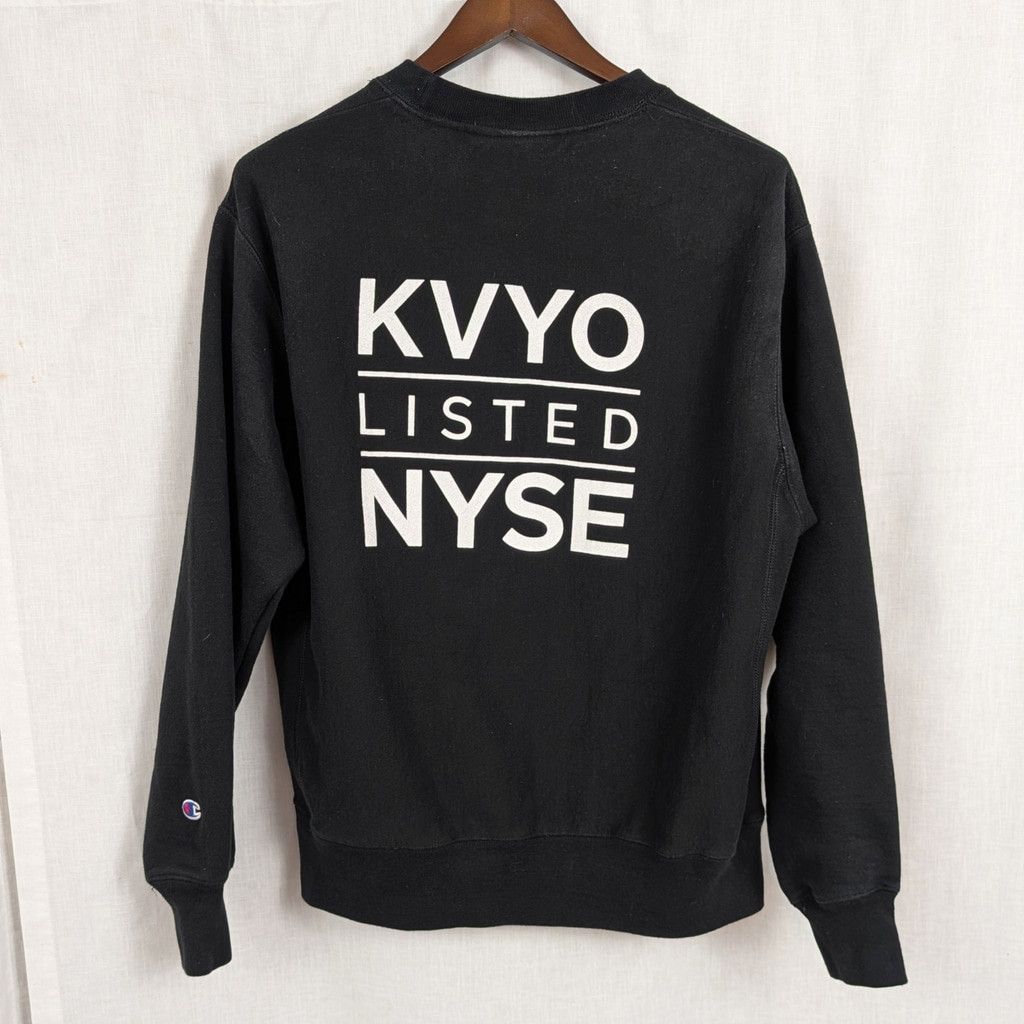 Champion KVYO NYSE Stock Listing Champion Sweatshirt Black Large Size US L / EU 52-54 / 3 - 4 Thumbnail